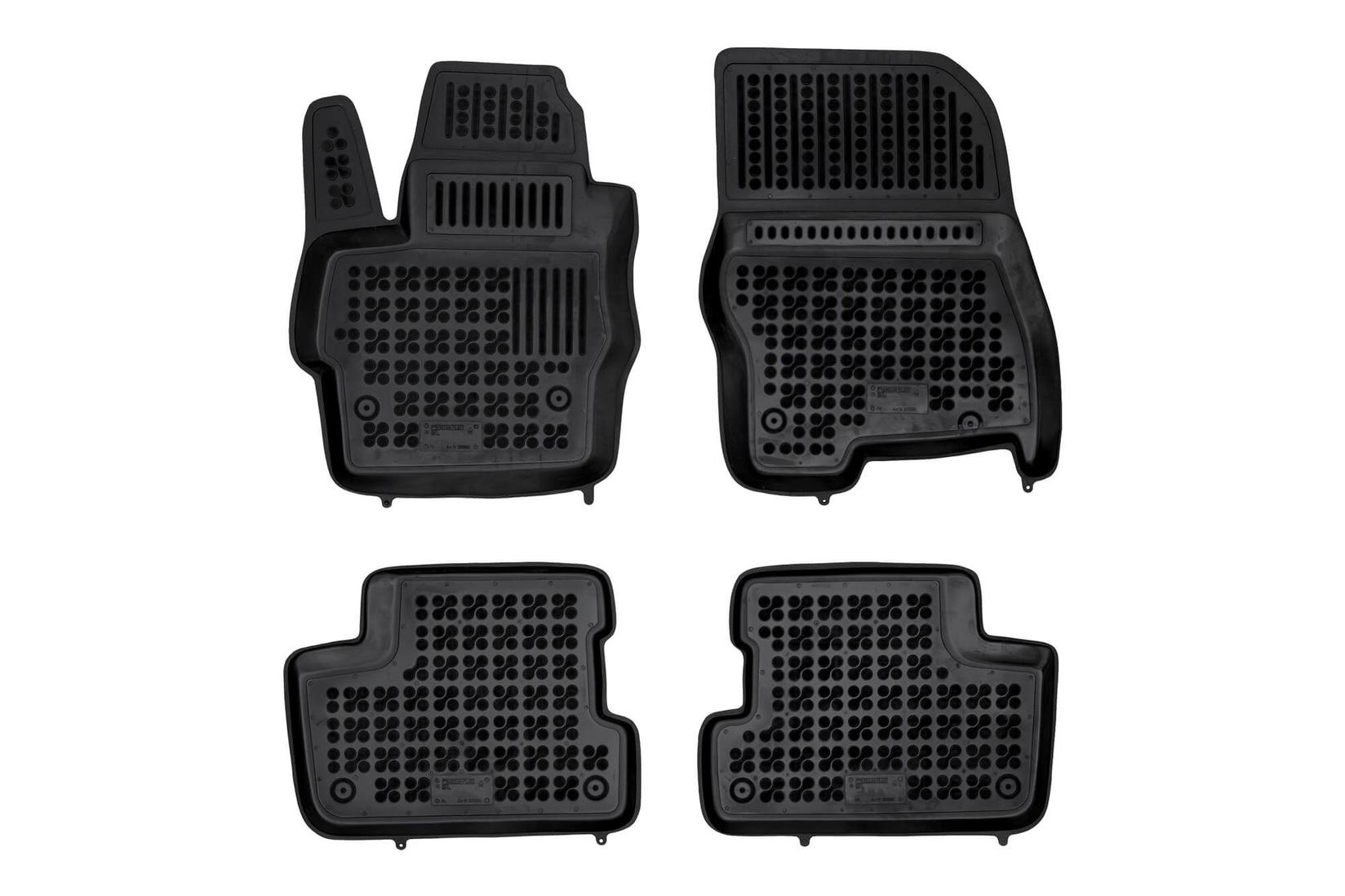 REZAW-PLAST Гумени патосници за Mazda 3 2009-2013 за верзија со против пожарен апарат 4 дела црни