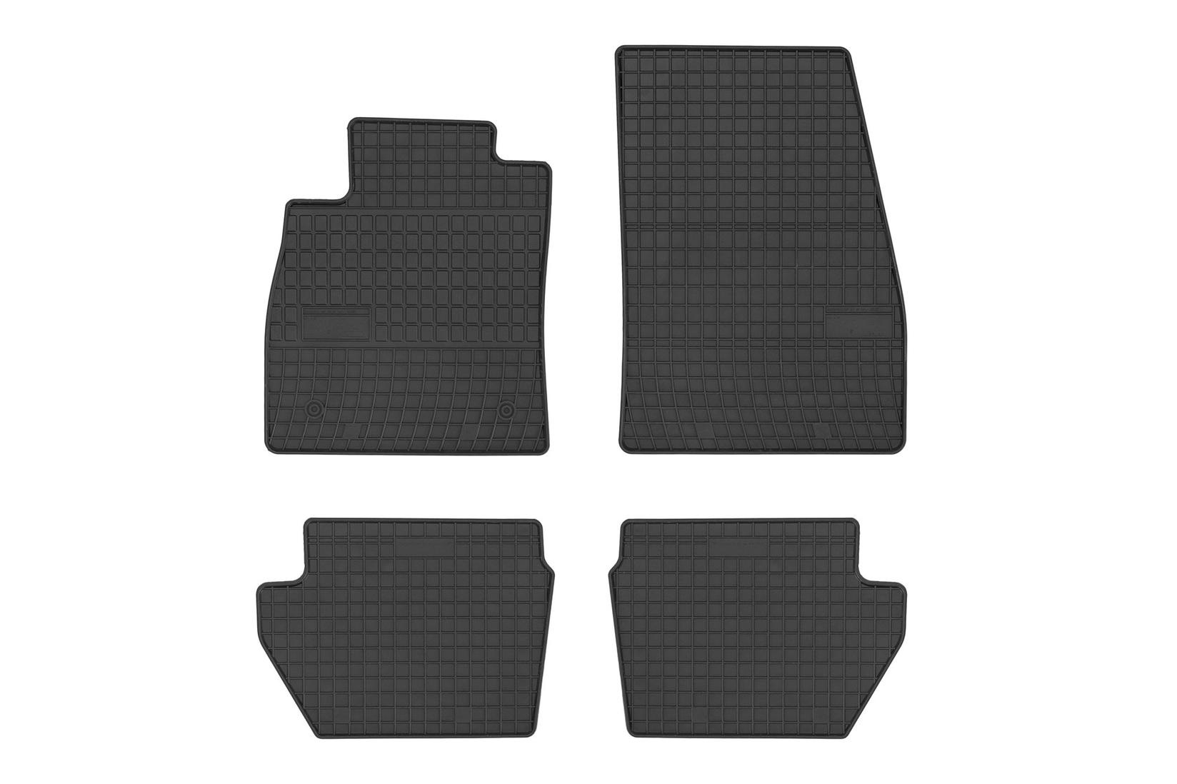 FROGUM Гумени патосници за Ford Fiesta по 2017 година 4 дела црни