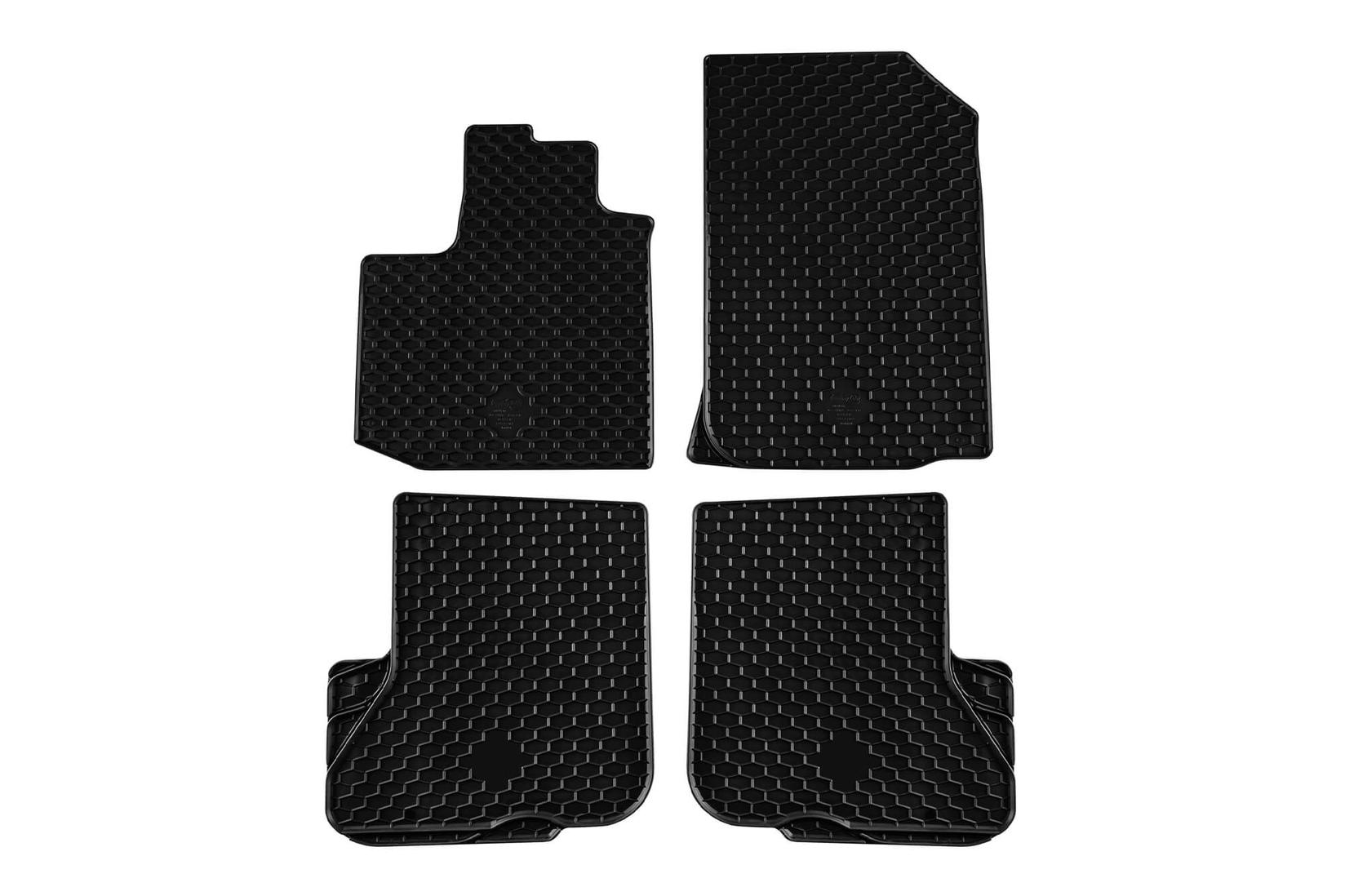 GUMARNY ZUBRI Гумени патосници за Dacia Lodgy по 2013 година 4 дела црни