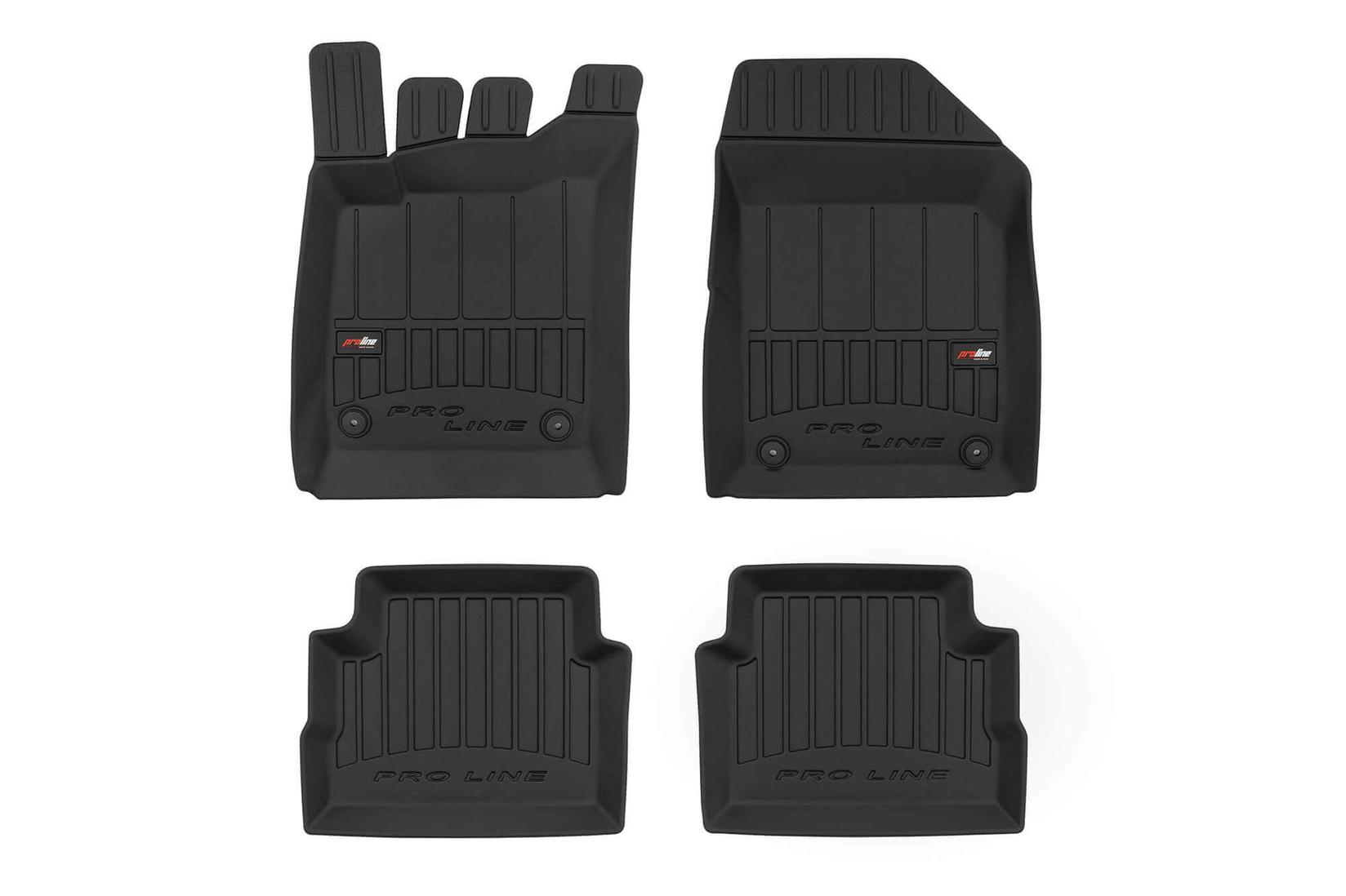 FROGUM 3D Гумени патосници за Opel Vectra C седан 2002-2008 4 дела црни