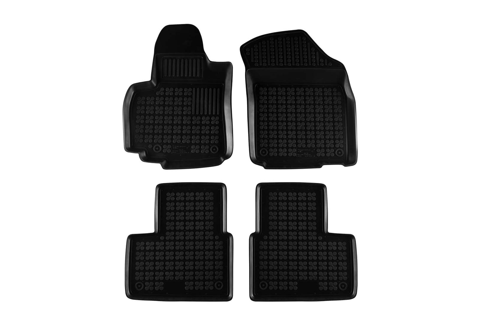 REZAW-PLAST Гумени патосници за Fiat Sedici 2005-2014 4 дела црни