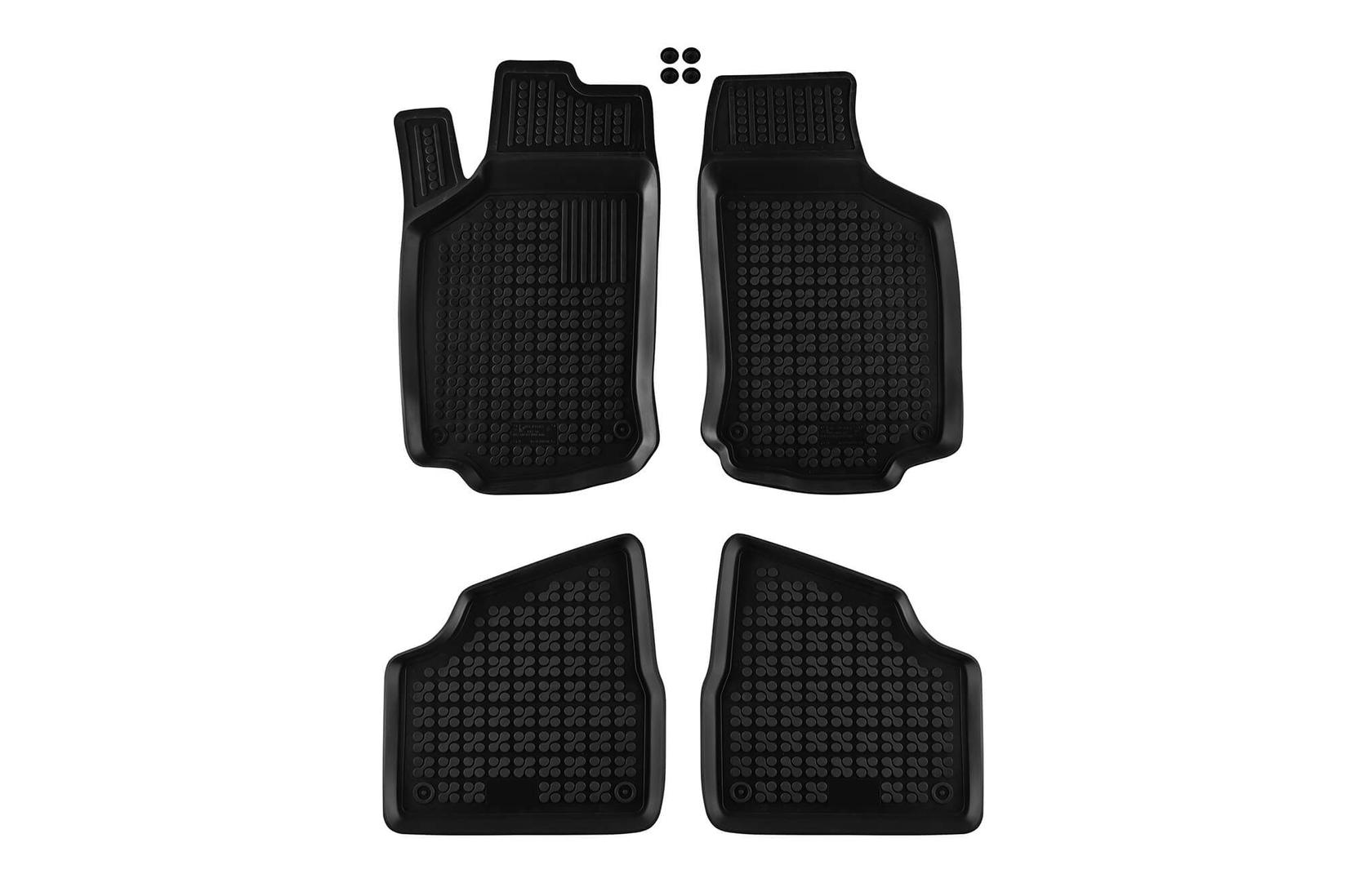 REZAW-PLAST Гумени патосници за Opel Corsa C 2000-2006 4 дела црни