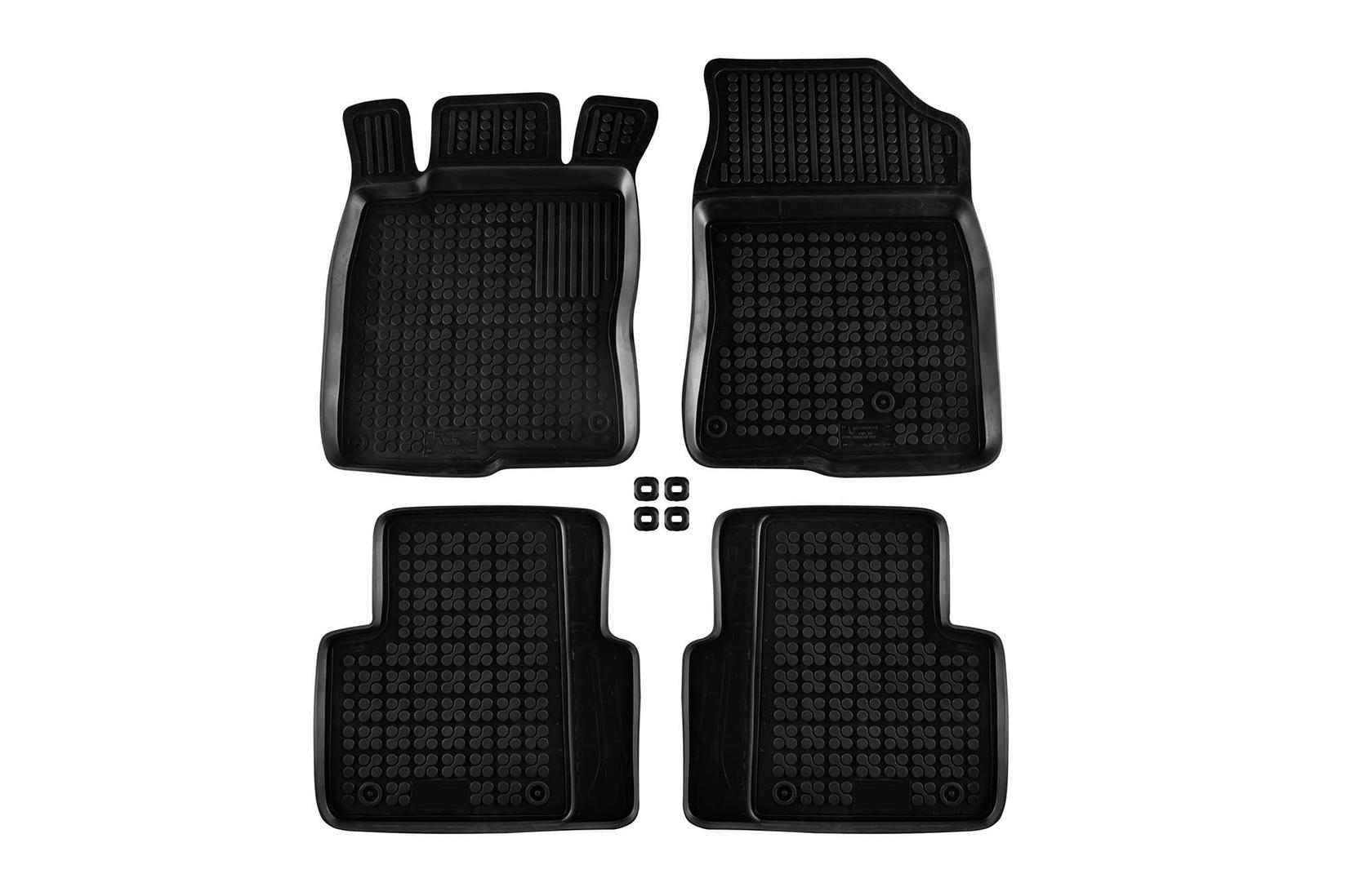 REZAW-PLAST Гумени патосници за Honda Civic хечбек седан 2017-2021 4 дела црни