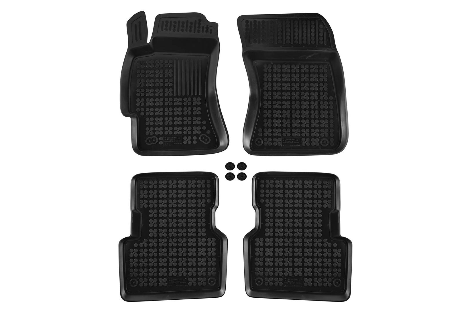REZAW-PLAST Гумени патосници за Subaru Forester 2002-2008 4 дела црни
