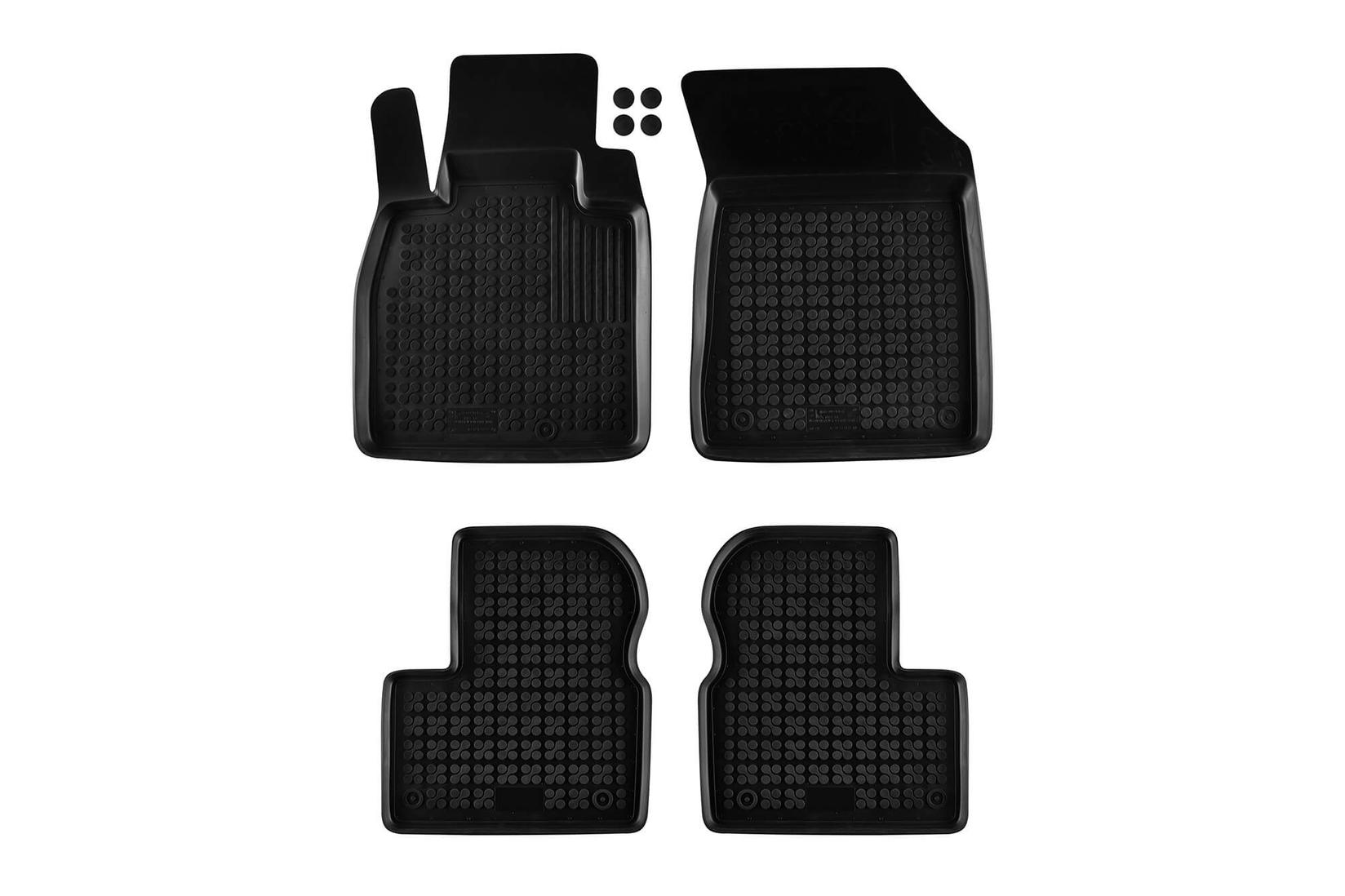 REZAW-PLAST Гумени патосници за Nissan Micra 2010-2016 4 дела црни