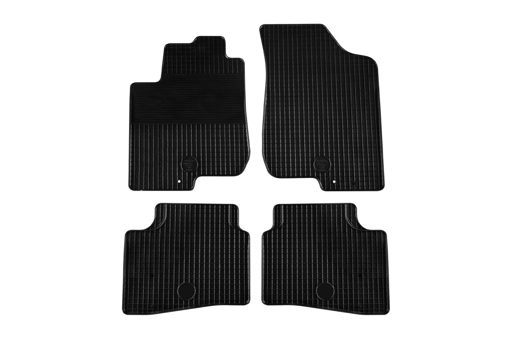 GUMARNY ZUBRI Гумени патосници за Hyundai I30 Kia Ceed 2007-2011 4 дела црни