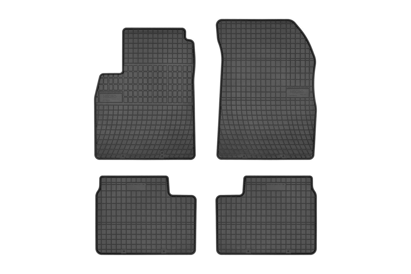 FROGUM Гумени патосници за Nissan Micra MK13 2010-2016 4 дела црни