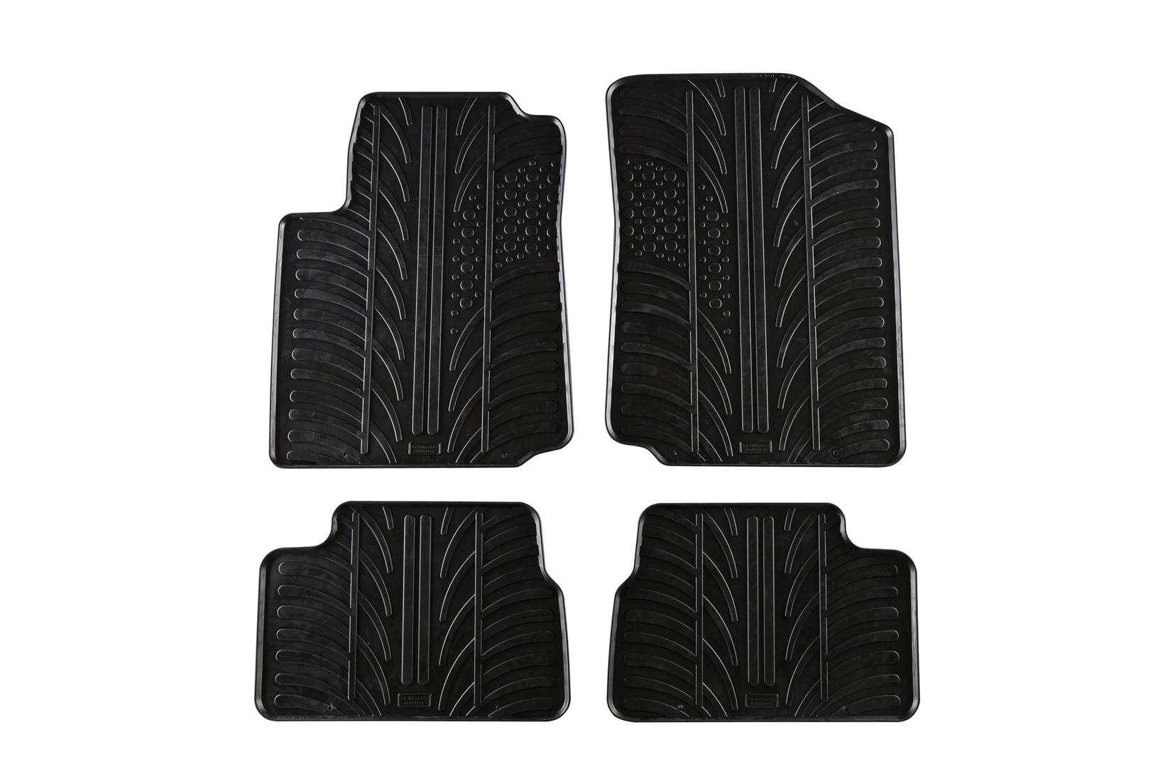 GLEDRING Гумени патосници за Citroen C3 2002-2009 4 дела црни