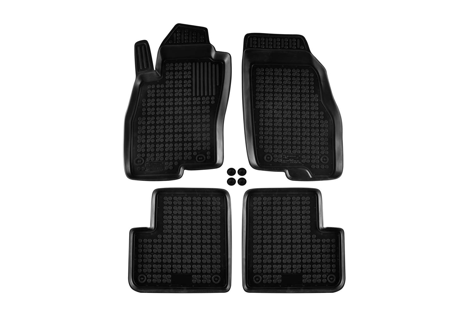 REZAW-PLAST Гумени патосници за Fiat Grande Punto 2005-2009 4 дела црни