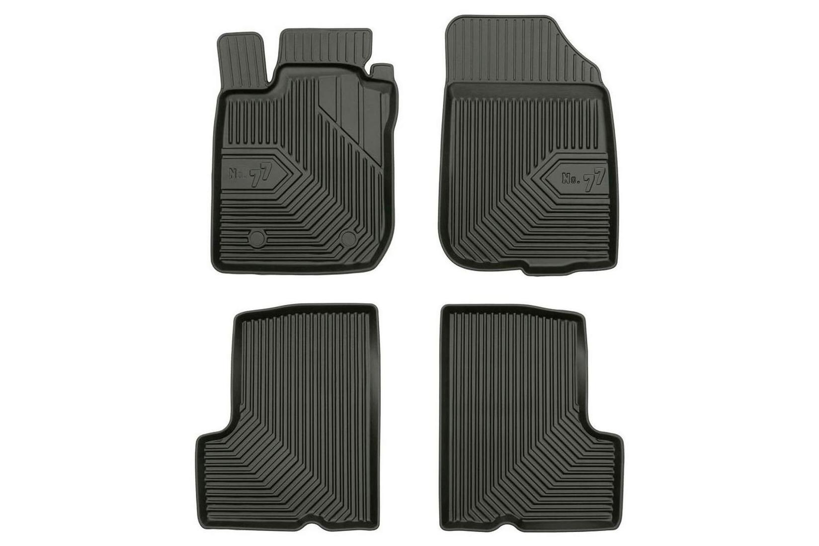 FROGUM 2.5D Гумени патосници модел 77 за Dacia Duster 2010-2018 4 дела црни