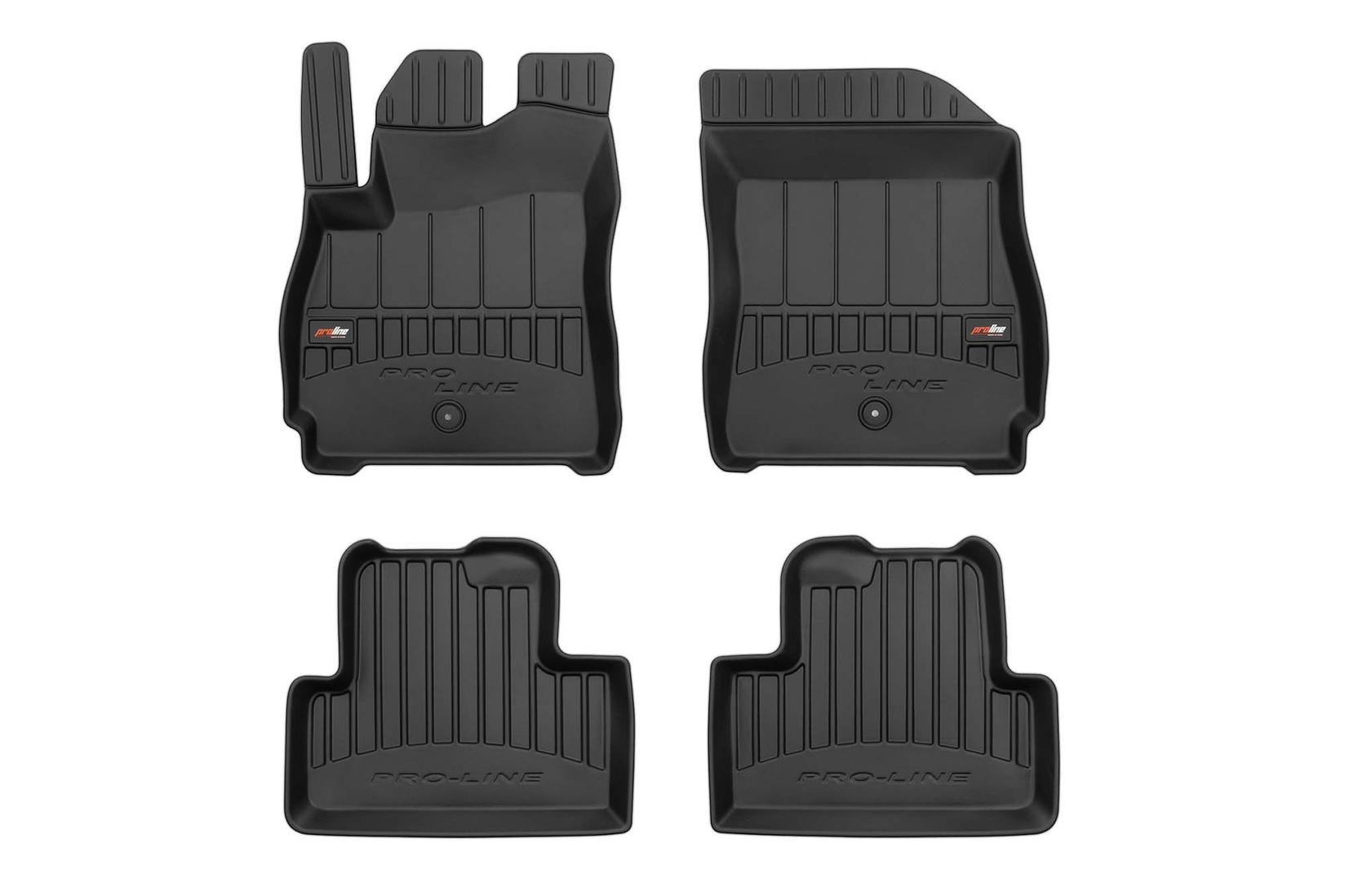 FROGUM 3D Гумени патосници за Chevrolet Orlando 2010-2018 4 дела црни