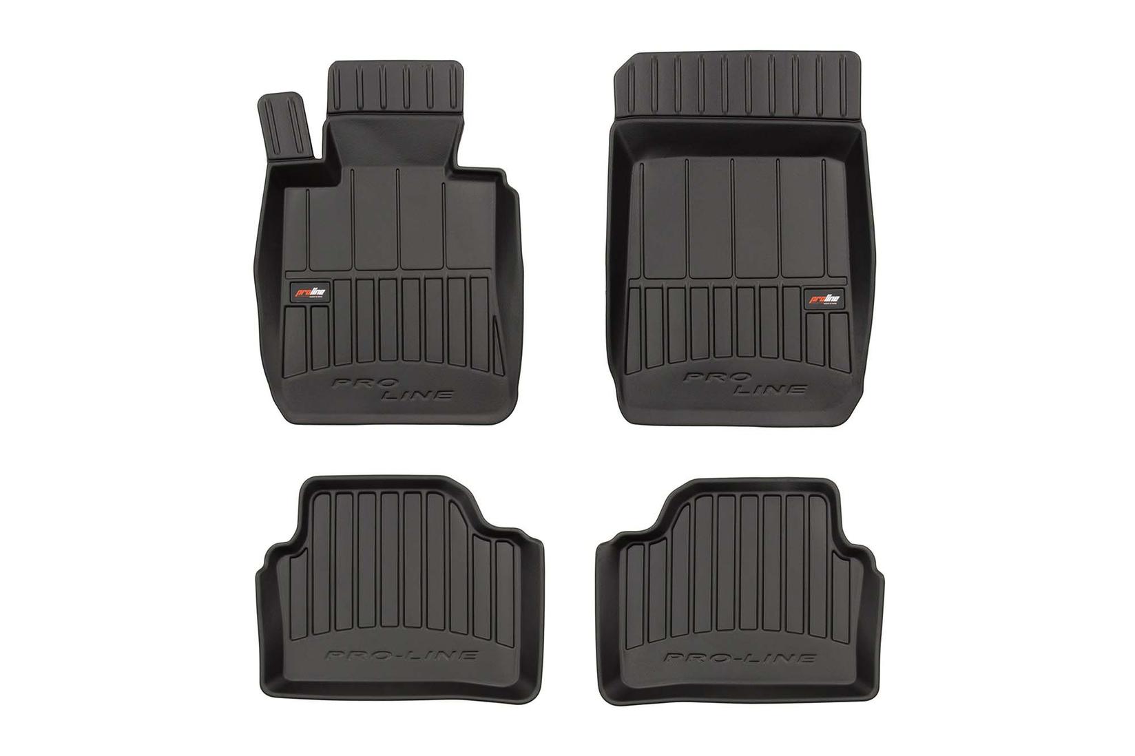FROGUM 3D Гумени патосници за BMW серија 3 E90 E91 2004-2011 4 дела црни