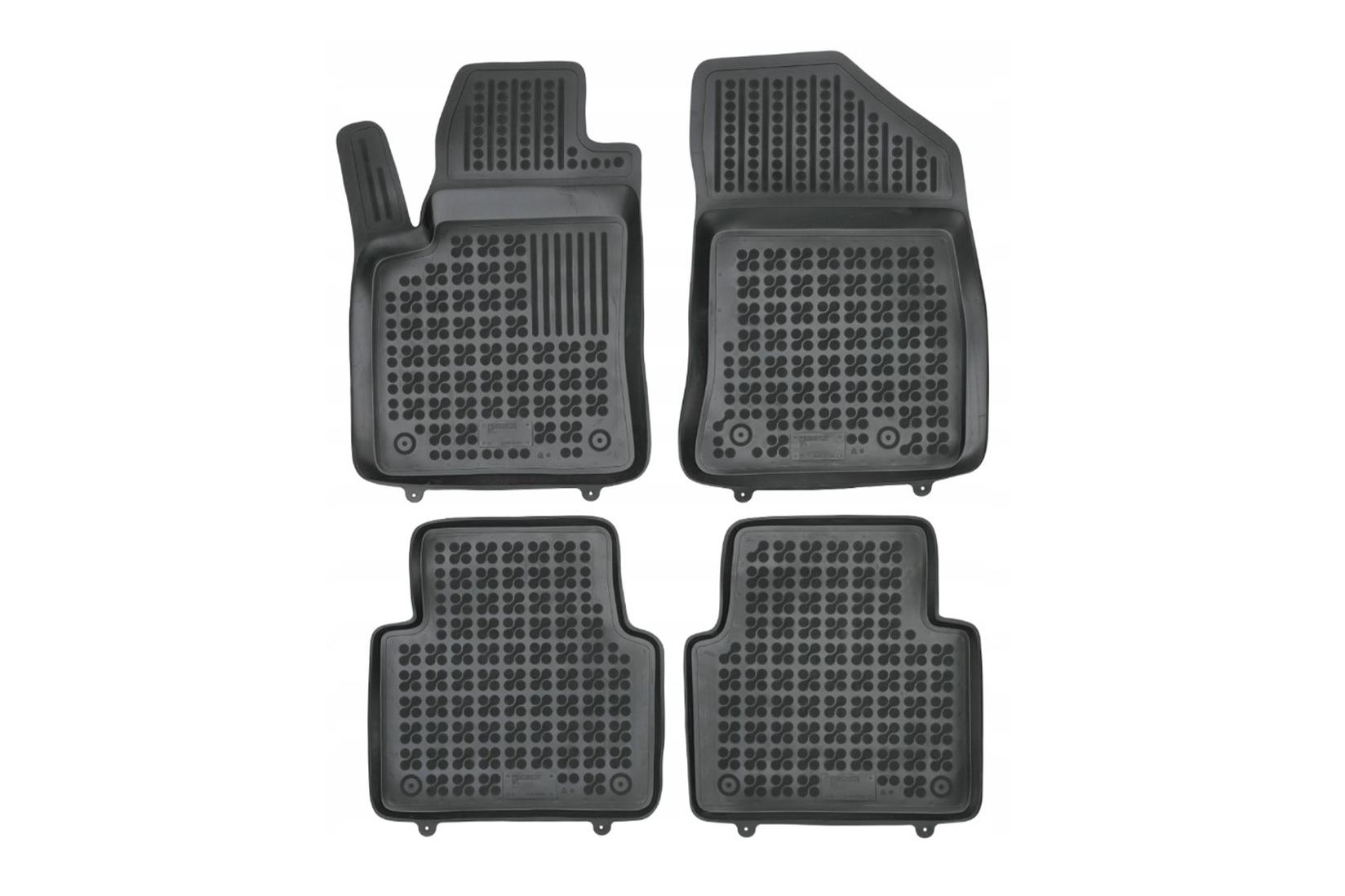 REZAW-PLAST Гумени патосници за Citroen C3 Aircross по 2017 година 4 дела црни