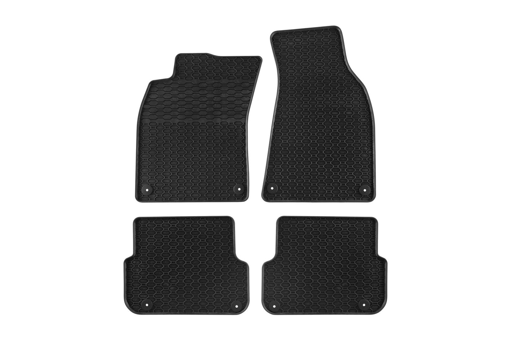 GEYER & HOSAJA Гумени патосници за Audi A6 C6 седан караван 2006-2011 4 дела црни