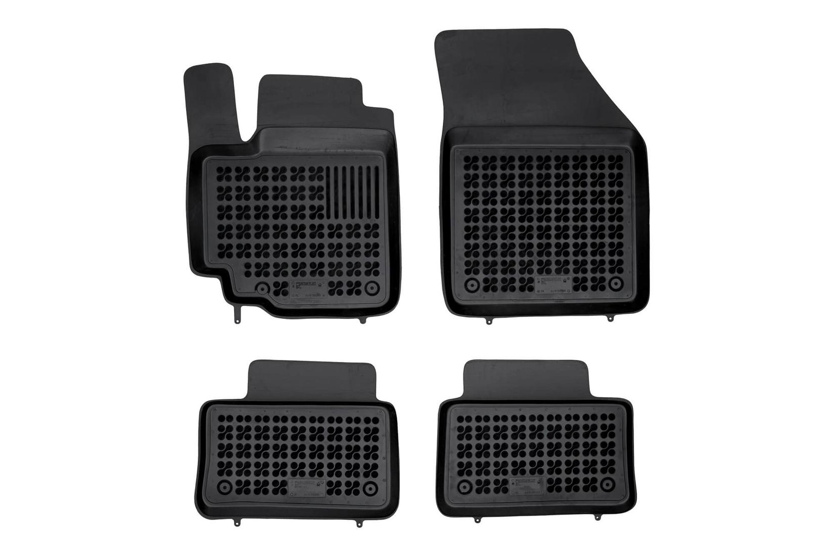 REZAW-PLAST Гумени патосници за Suzuki Alto 2009-2014 5 врати 4 дела црни