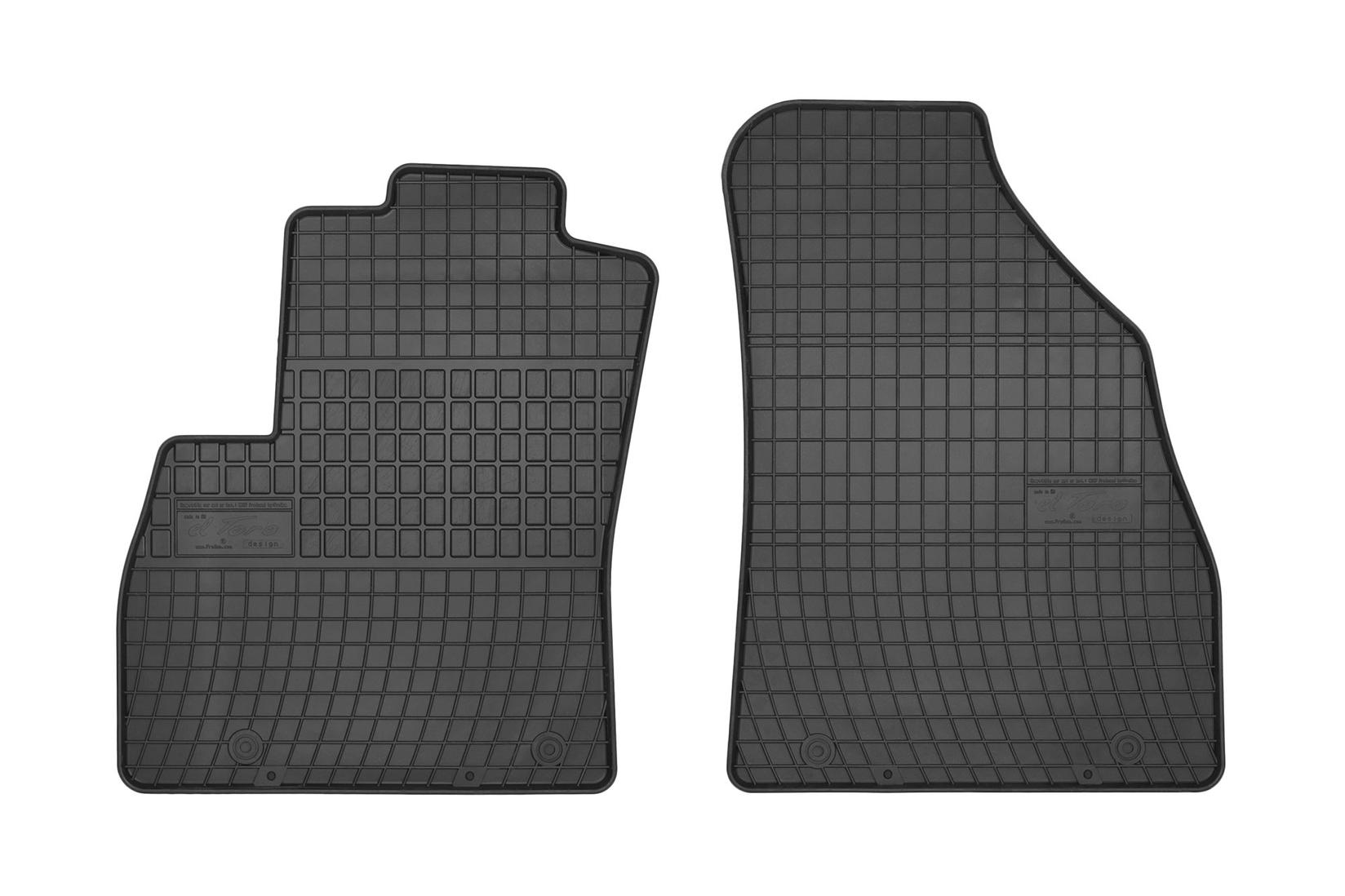 FROGUM Гумени патосници за Citroen Nemo Fiat Fiorino Fiat Qubo Peugeot Bipper по 2007г 2 места 2 дела