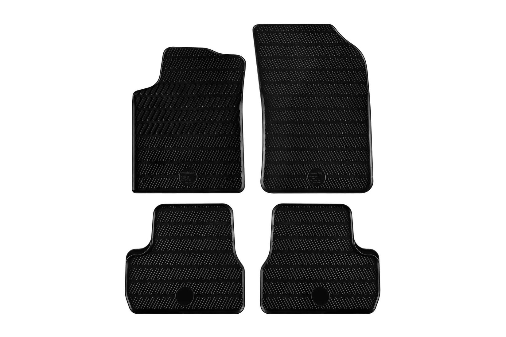 GUMARNY ZUBRI Гумени патосници за Citroen C3 2010-2016 DS3 2010-2019 Peugeot 208 2012-2018 2008 2014-2019 4 дела