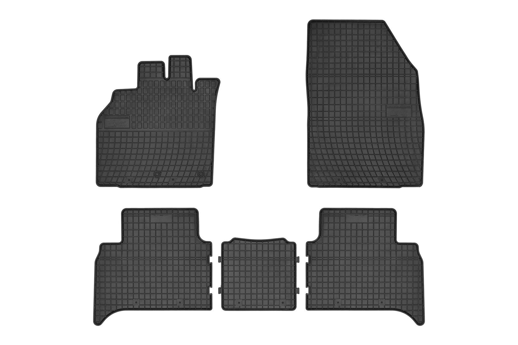 FROGUM Гумени патосници за Renault Scenic 2003-2009 Scenic 2009-2016 4 дела црни