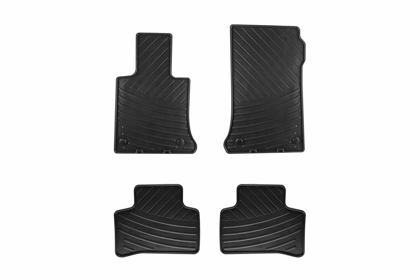 MERCEDES-BENZ Гумени патосници за Mercedes GLK X204 2013-2015 4 дела црни