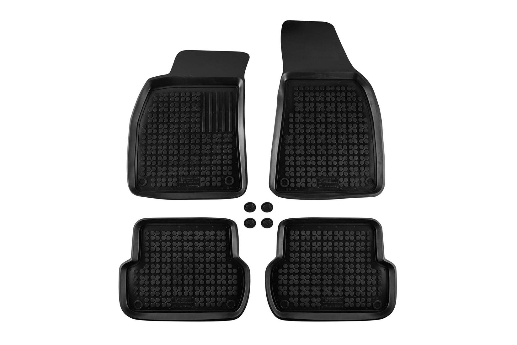 REZAW-PLAST Гумени патосници за Audi A4 B6 B7 2000-2008 4 дела црни