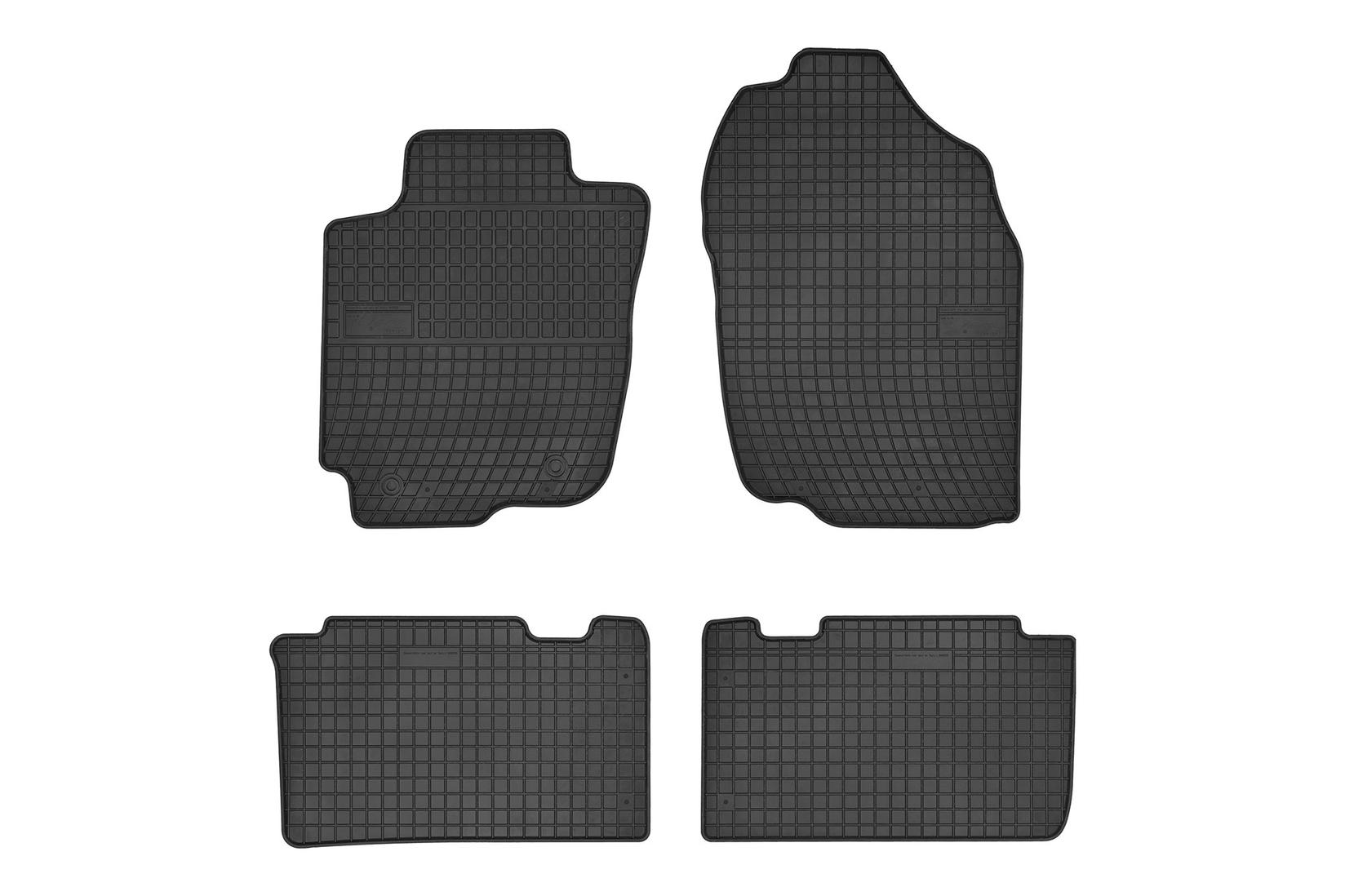 FROGUM Гумени патосници за Toyota Rav4 2013-2019 4 дела црни