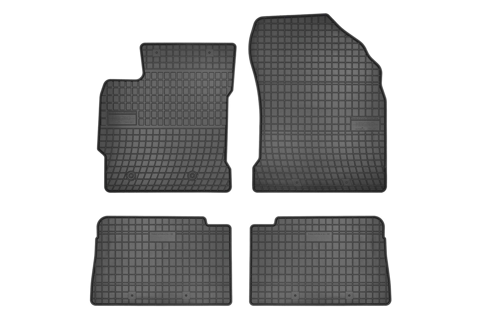FROGUM Гумени патосници за Toyota Auris 2013-2018 4 дела црни