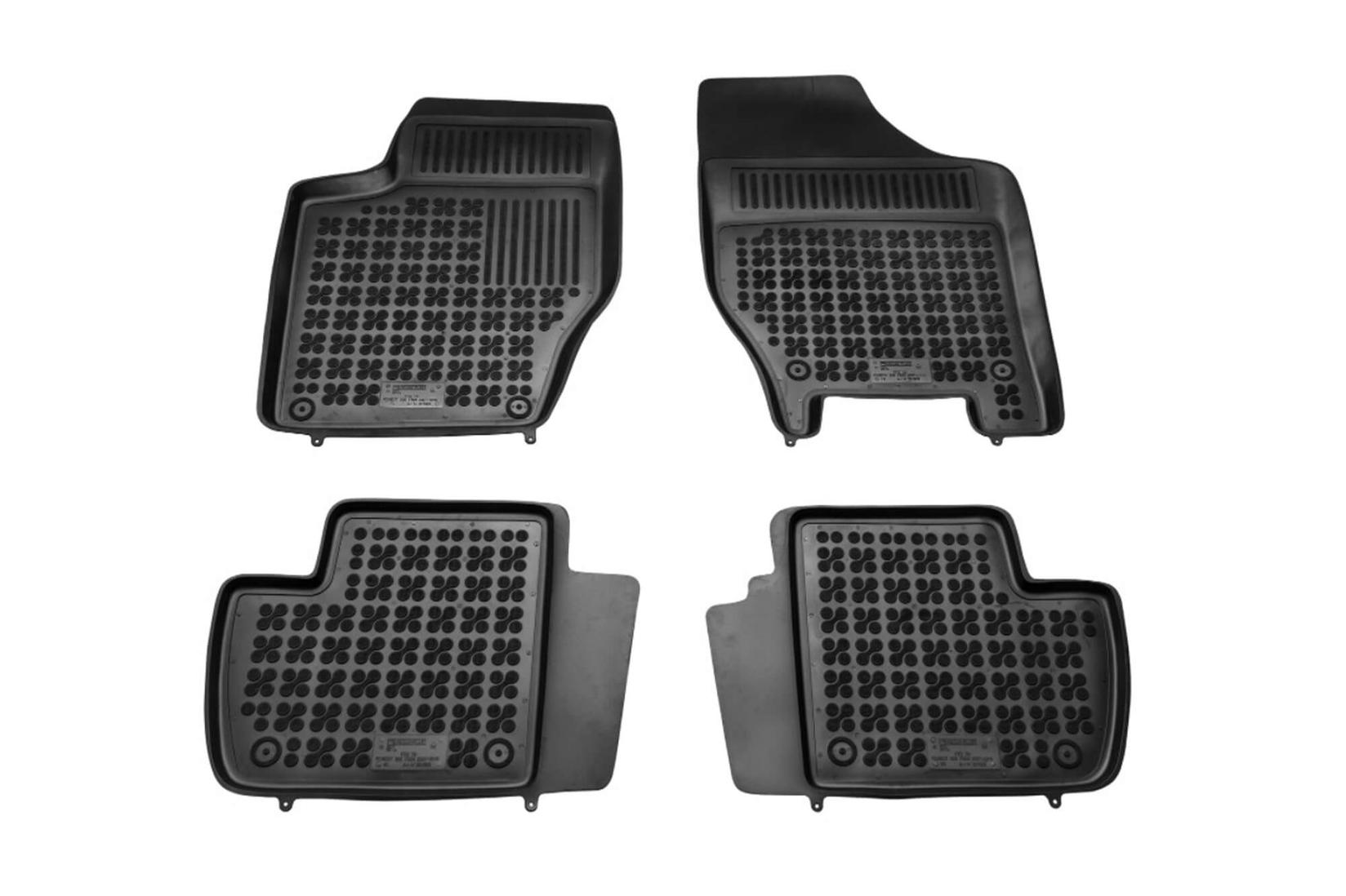 REZAW-PLAST Гумени патосници за Peugeot 308 2007-2013 за верзија со против пожарен апарат 4 дела