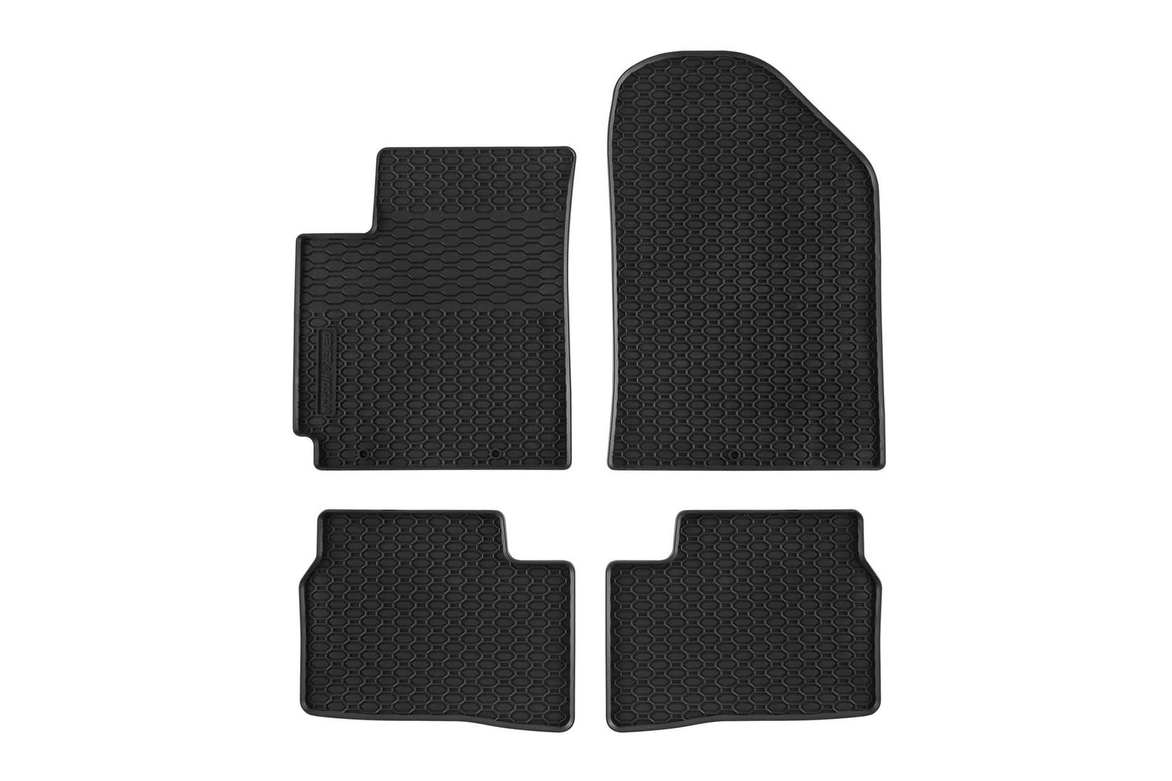 GEYER & HOSAJA Гумени патосници за Kia Picanto 2011-2017 4 дела црни