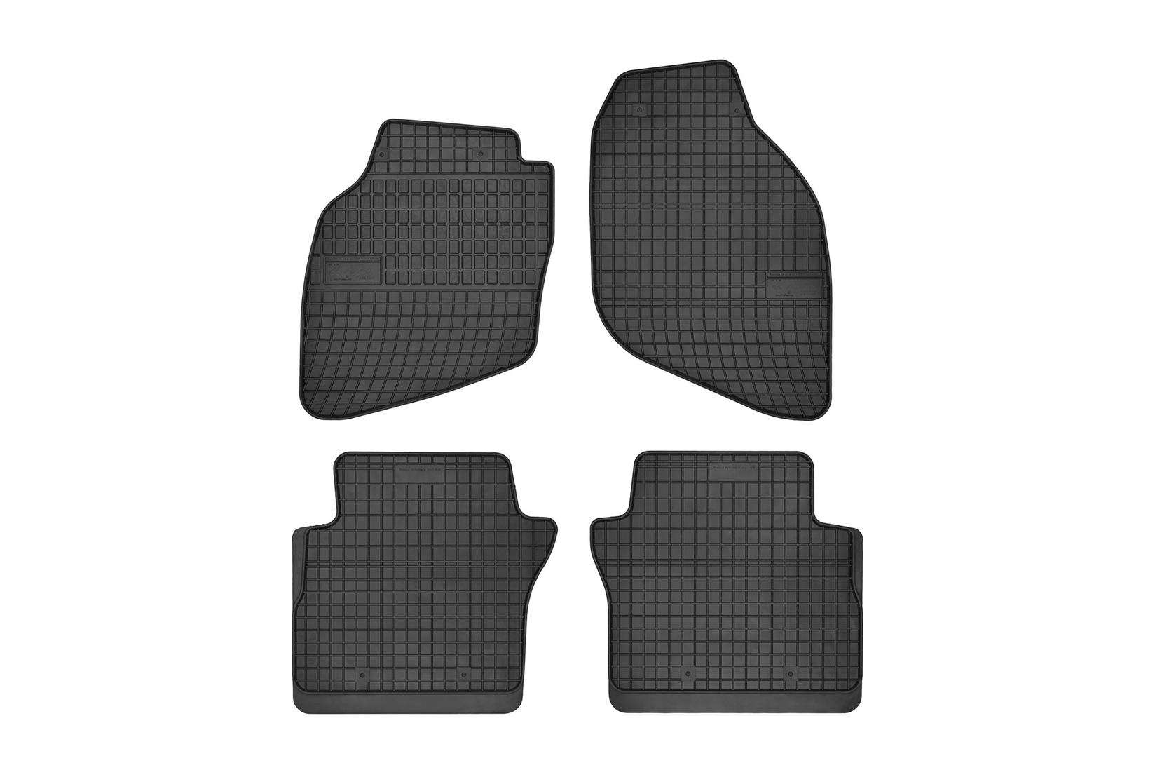 FROGUM Гумени патосници за Honda City Jazz 2002-2008 4 дела црни