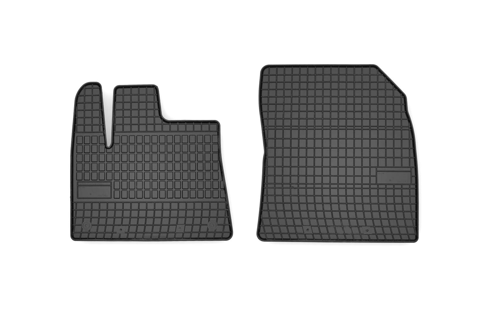 FROGUM Гумени патосници за Opel Combo E Peugeot Rifter ван по 2018 година со 2 места 2 дела црни