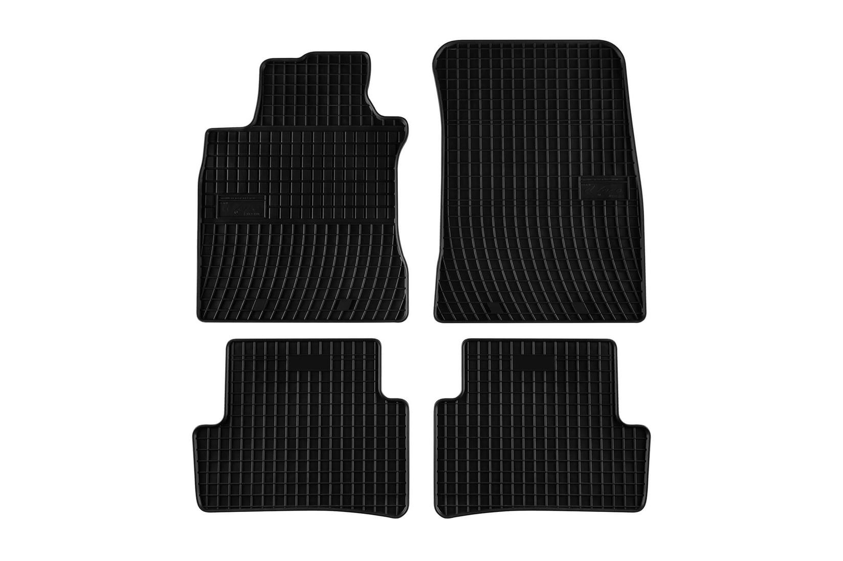 FROGUM Гумени патосници за Renault Modus 2004-2012 4 дела црни