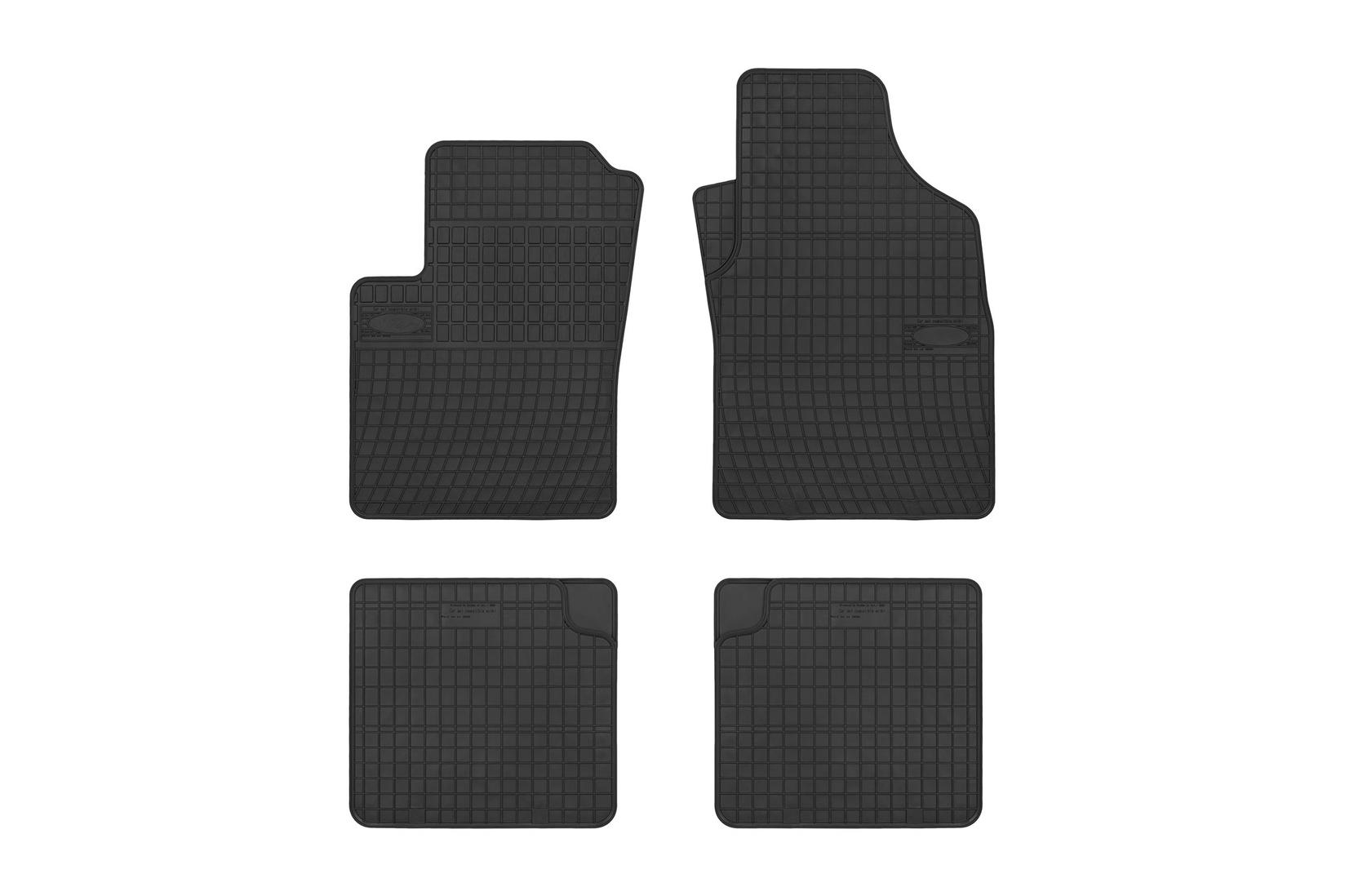 FROGUM Гумени патосници за Fiat 500 Fiat 500C по 2007г Panda 2003-2012 Ford Ka 2008-2016 4 дела