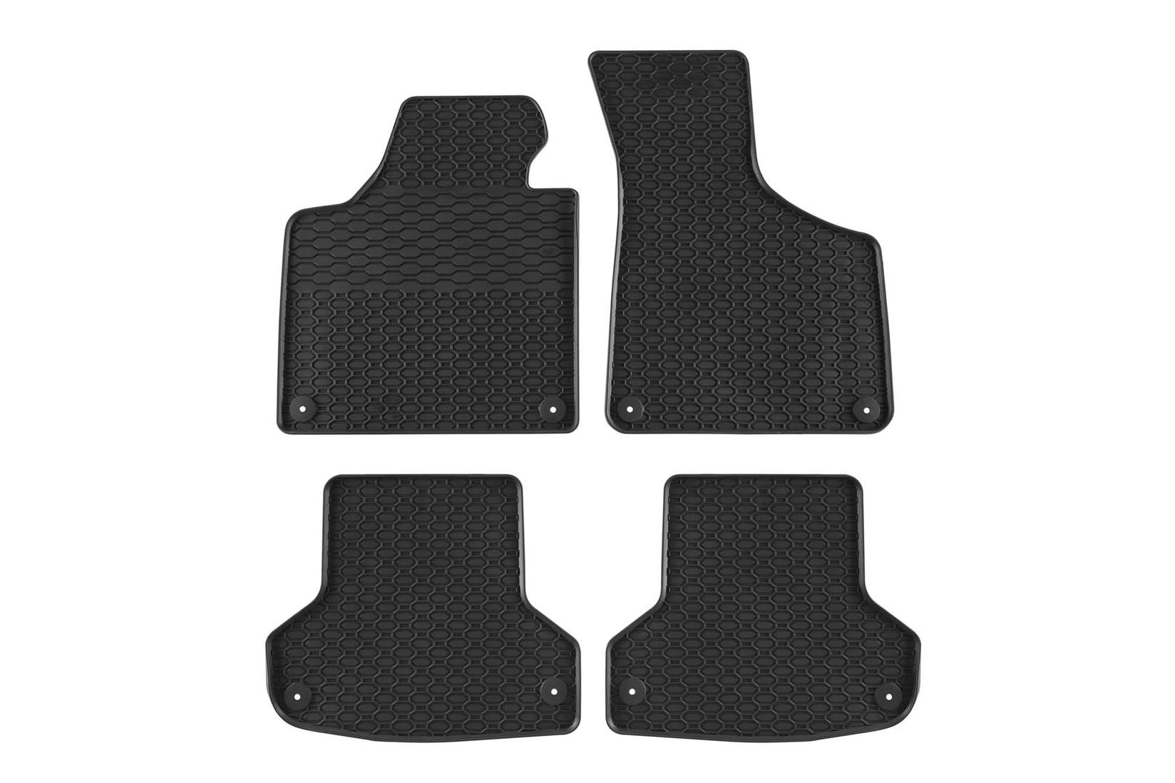 GEYER & HOSAJA Гумени патосници за Audi A3 8P Sportback 2004-2012 кабрио 2008-2013 4 дела црни