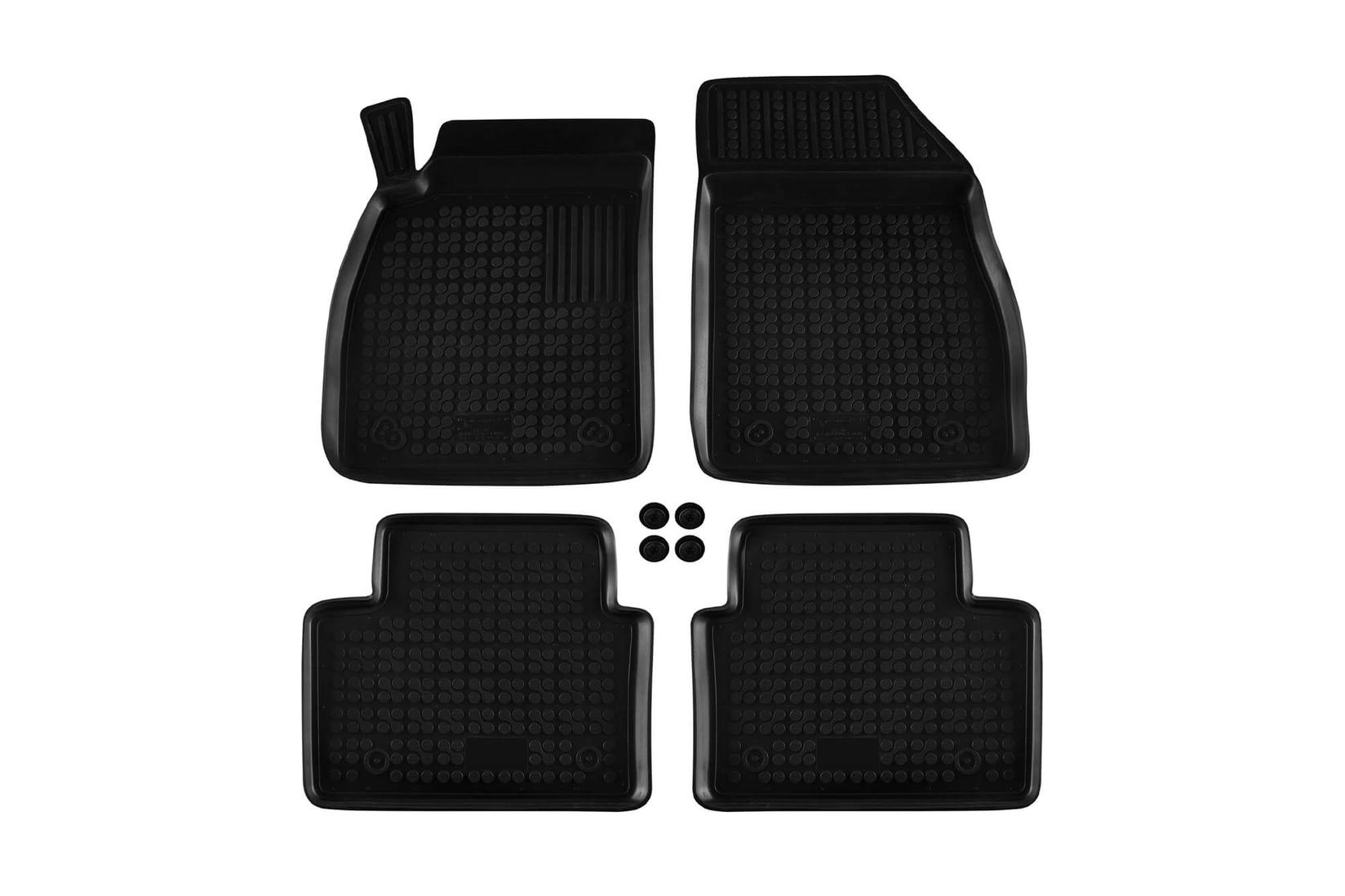 REZAW-PLAST Гумени патосници за Opel Insignia A 2008-2017 Chevrolet Malibu по 2012 година 4 дела