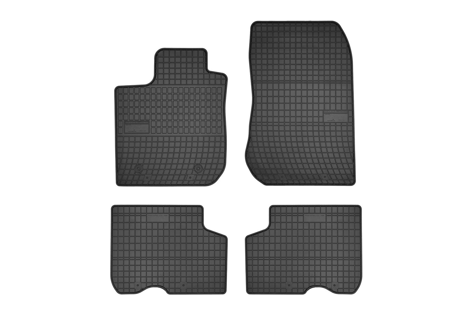 FROGUM Гумени патосници за Dacia Logan II по 2014 година 4 дела црни