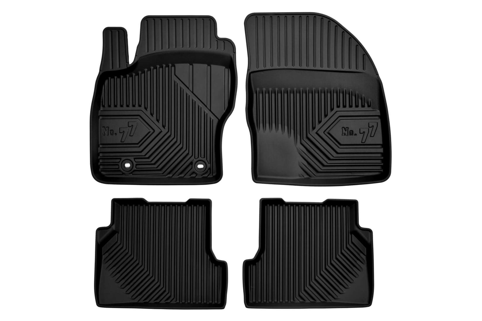 FROGUM 2.5D Гумени патосници модел 77 за Ford Focus 2004-2011 4 дела црни
