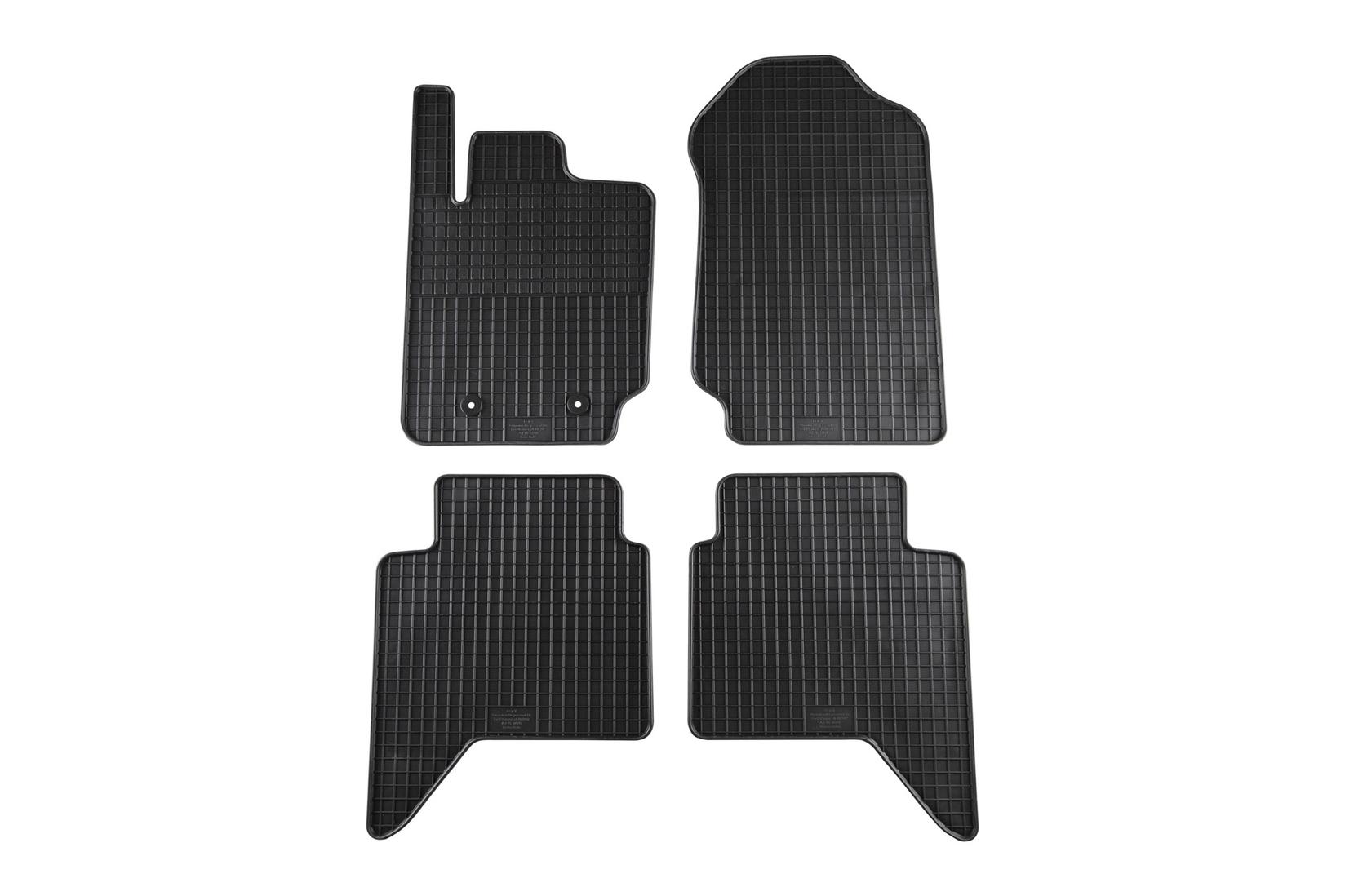 PETEX Гумени патосници за Ford Ranger по 2012 година 4 дела црни