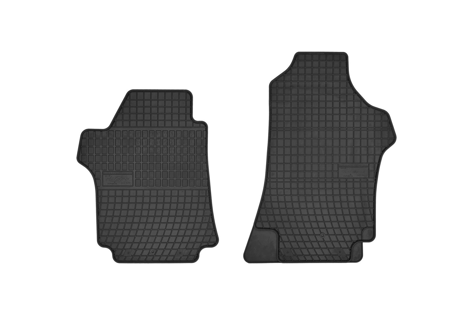 FROGUM Гумени патосници за Hyundai H-1 H-1 Travel H-1 Cargo по 2008 година 2 дела црни
