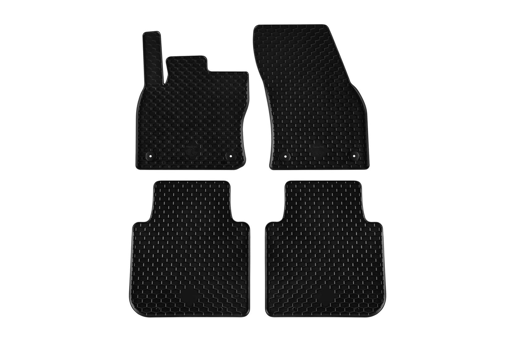 GUMARNY ZUBRI Гумени патосници за VW Tiguan Allspace Skoda Kodiaq Seat Tarraco по 2019г 4 дела