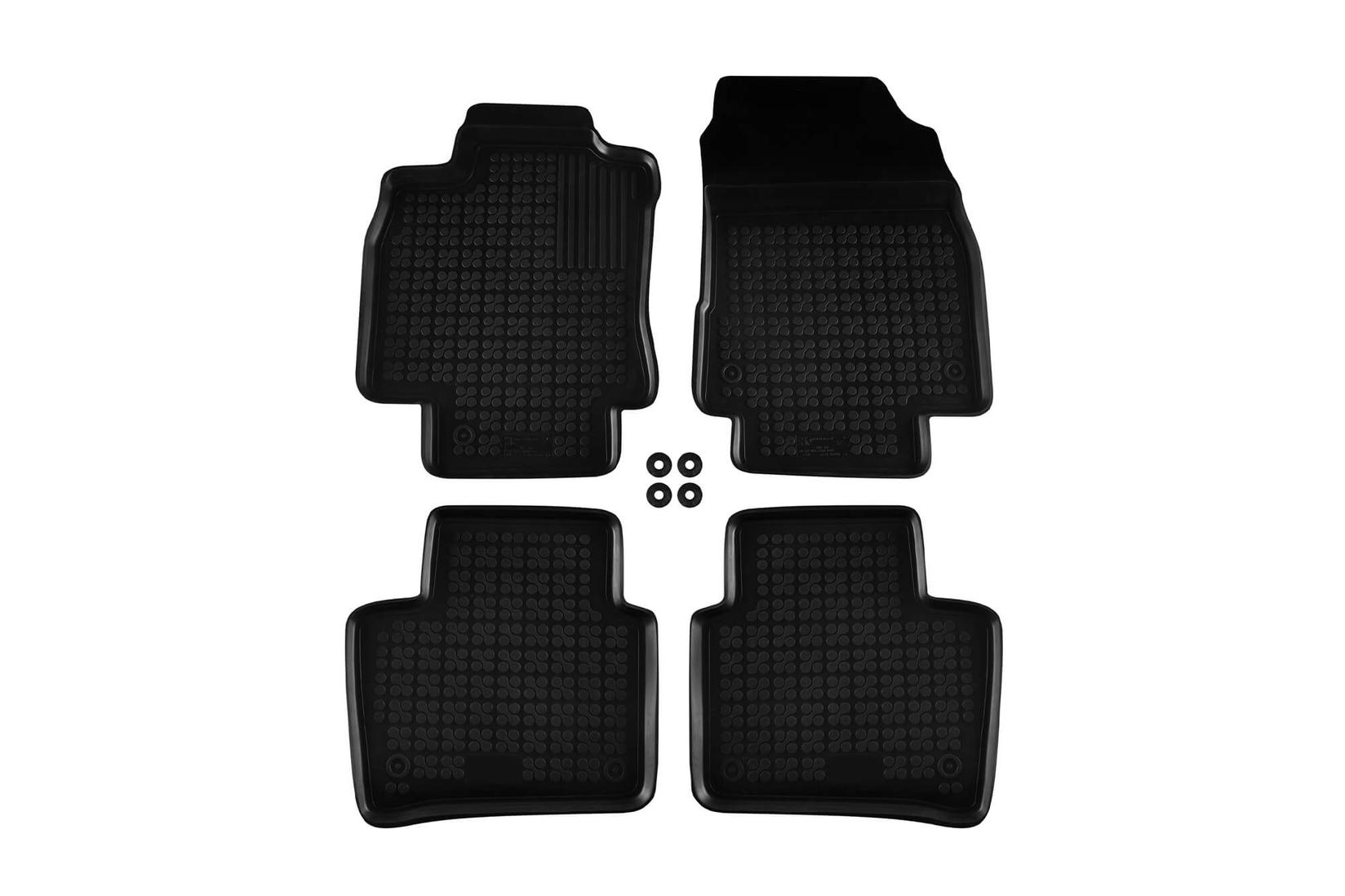 REZAW-PLAST Гумени патосници за Nissan Tiida 2004-2012 4 дела црни