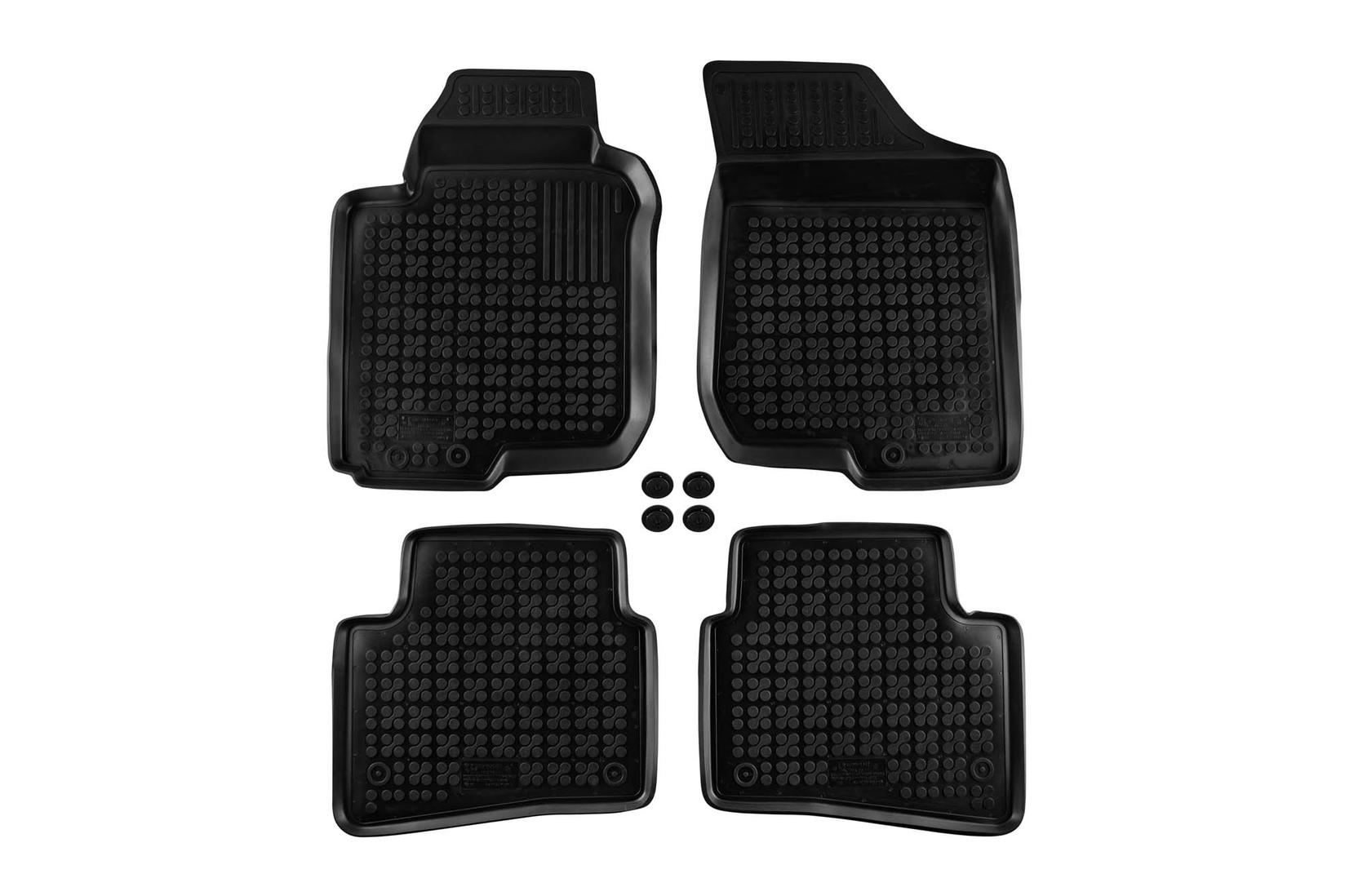 REZAW-PLAST Гумени патосници за Hyundai I30 Kia Ceed Proceed 2006-2012 4 дела црни