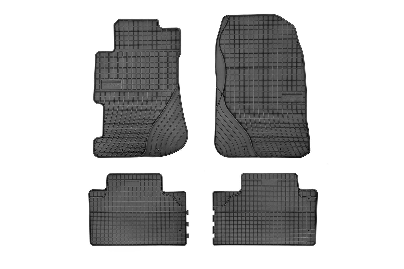 FROGUM Гумени патосници за Honda Civic 2001-2006 3-5 врати 4 дела црни