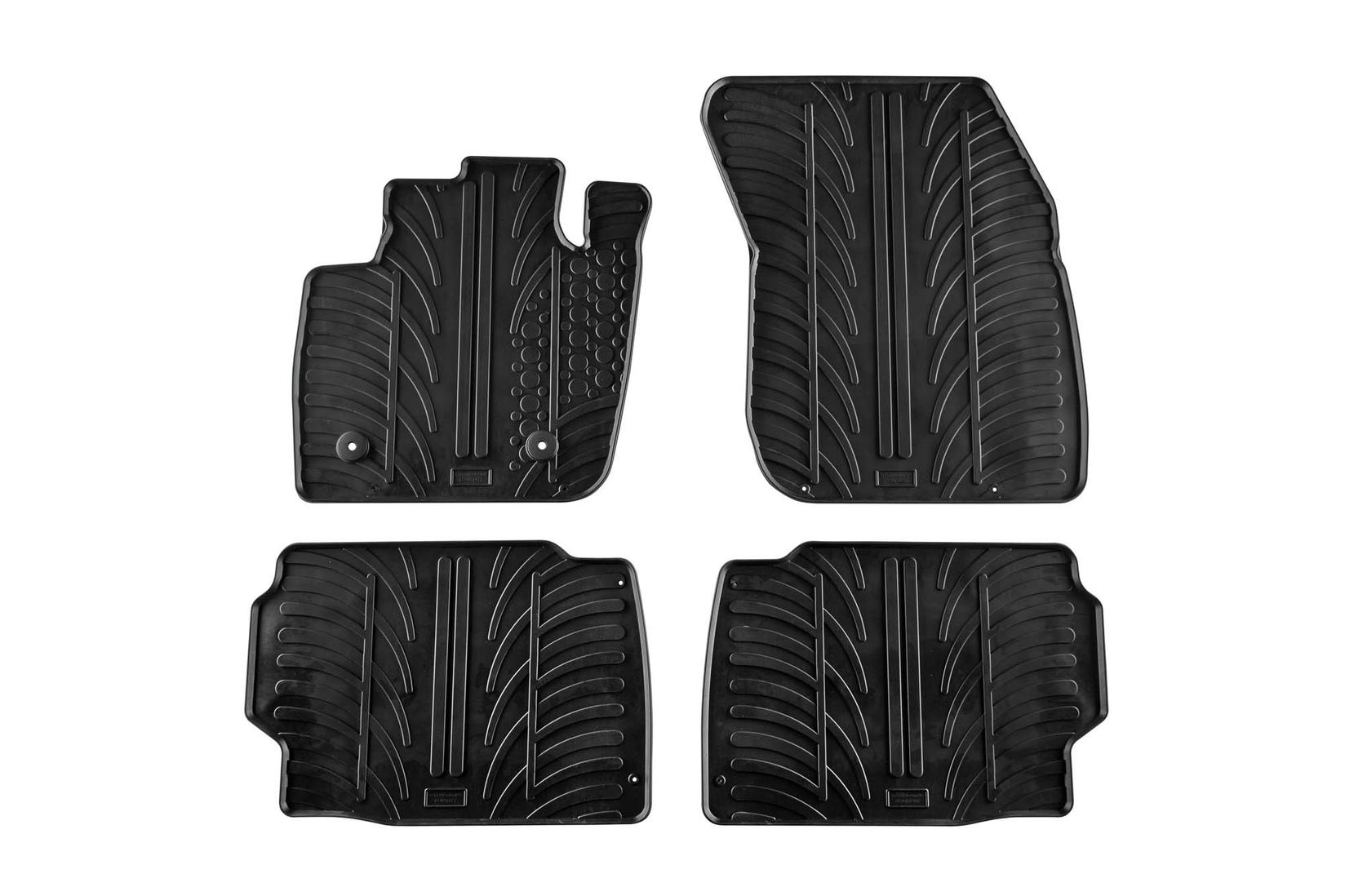 GLEDRING Гумени патосници за Ford Mondeo 2015-2022 4 дела црни