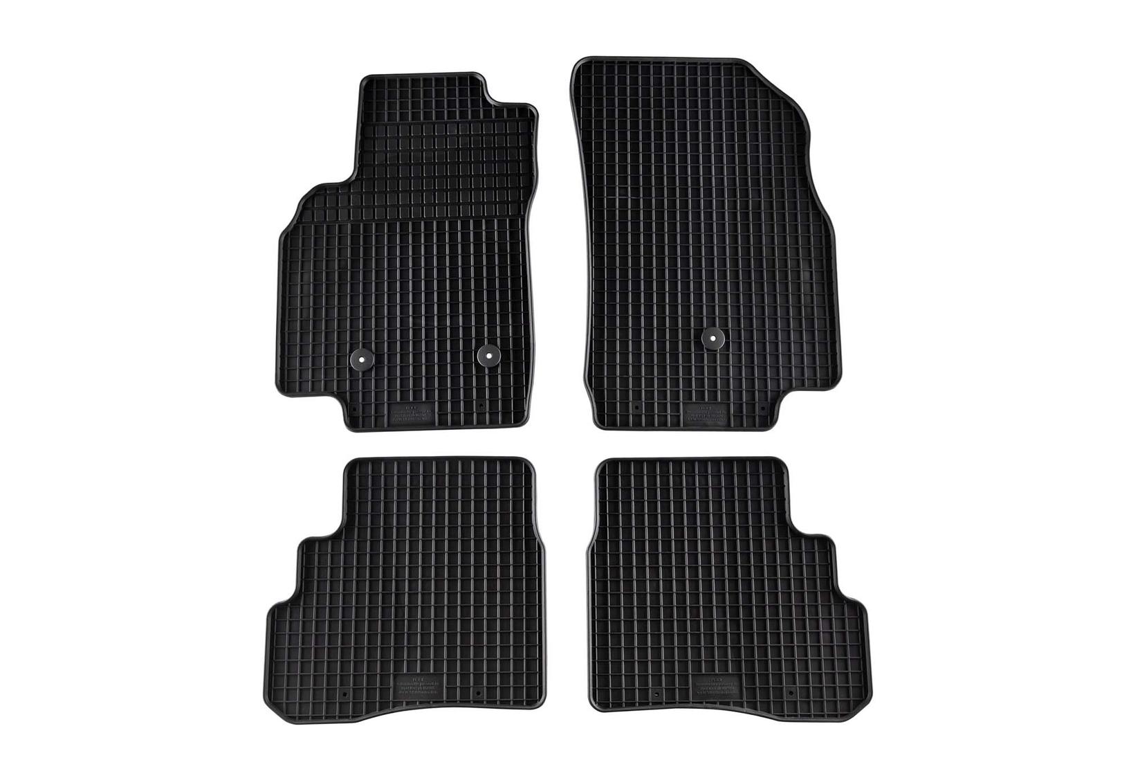 PETEX Гумени патосници за Opel Karl 2015-2019 4 дела црни B033