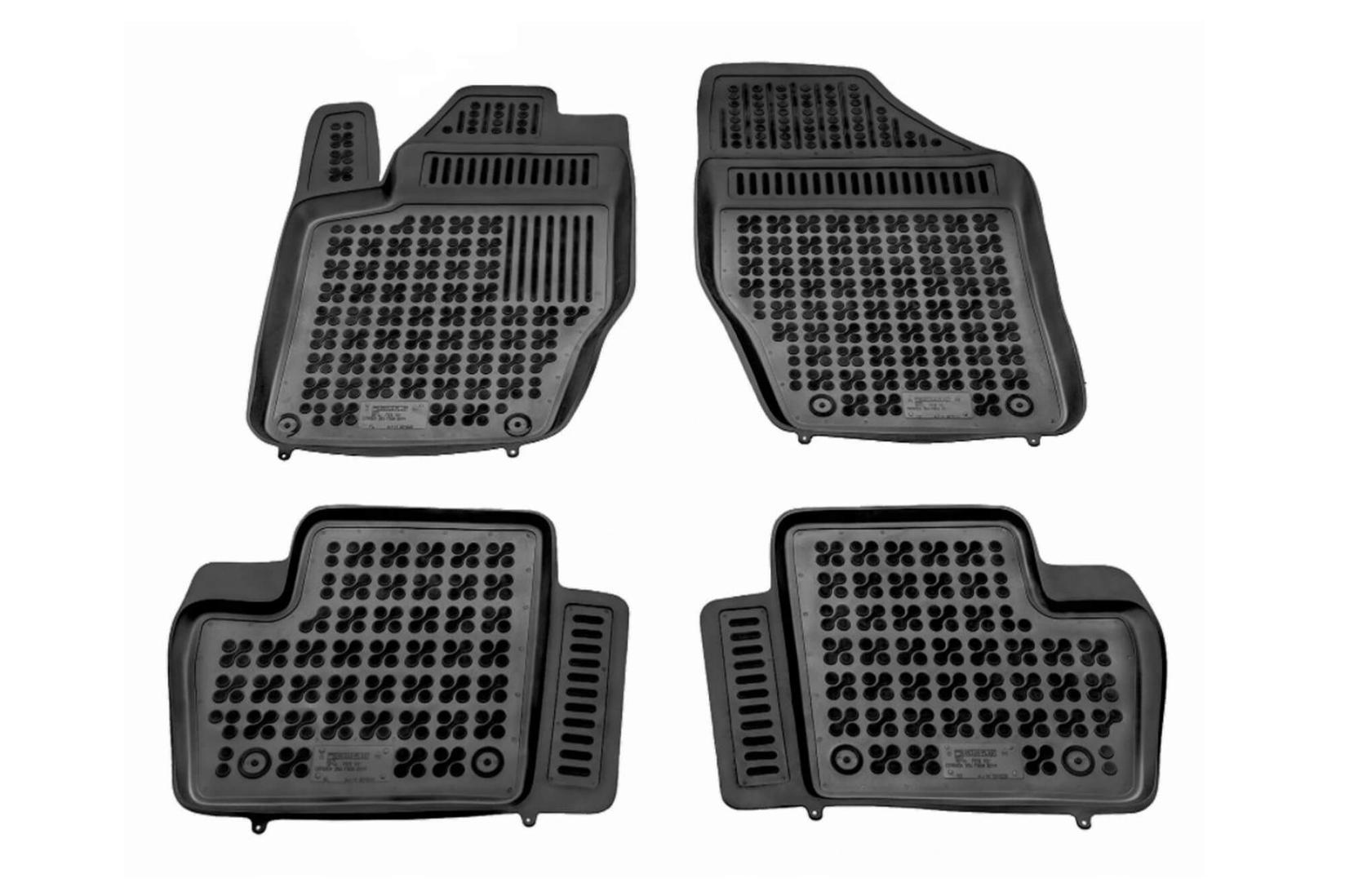REZAW-PLAST Гумени патосници за Citroen DS4 2011-2015 5 врати 4 дела црни