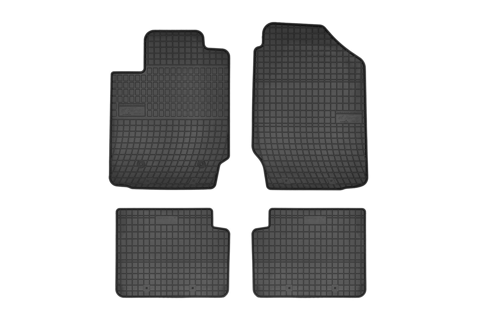 FROGUM Гумени патосници за Toyota Corolla E12 седан караван 2002-2007 4 дела црни