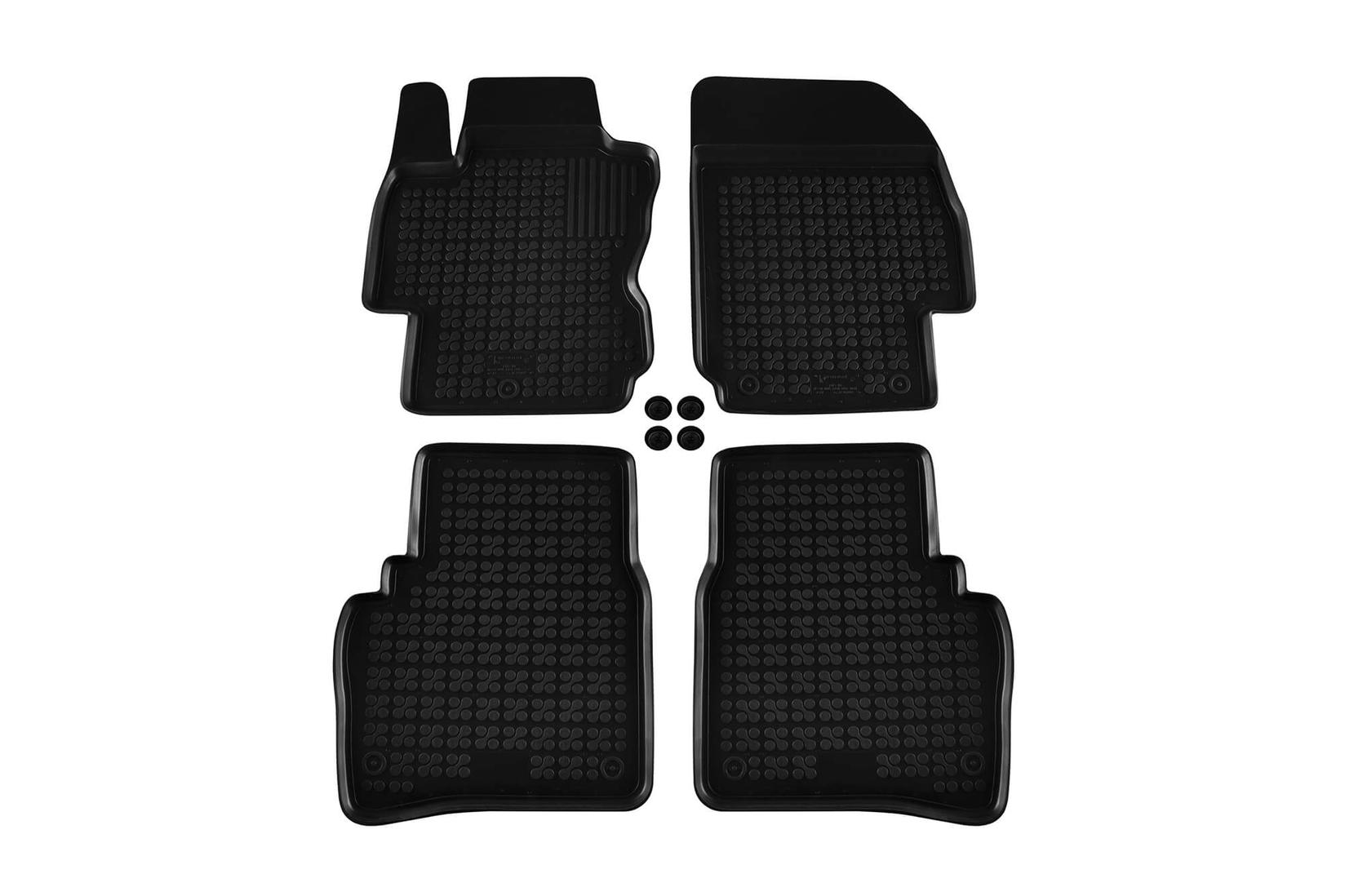 REZAW-PLAST Гумени патосници за Nissan Note 2006-2013 4 дела црни