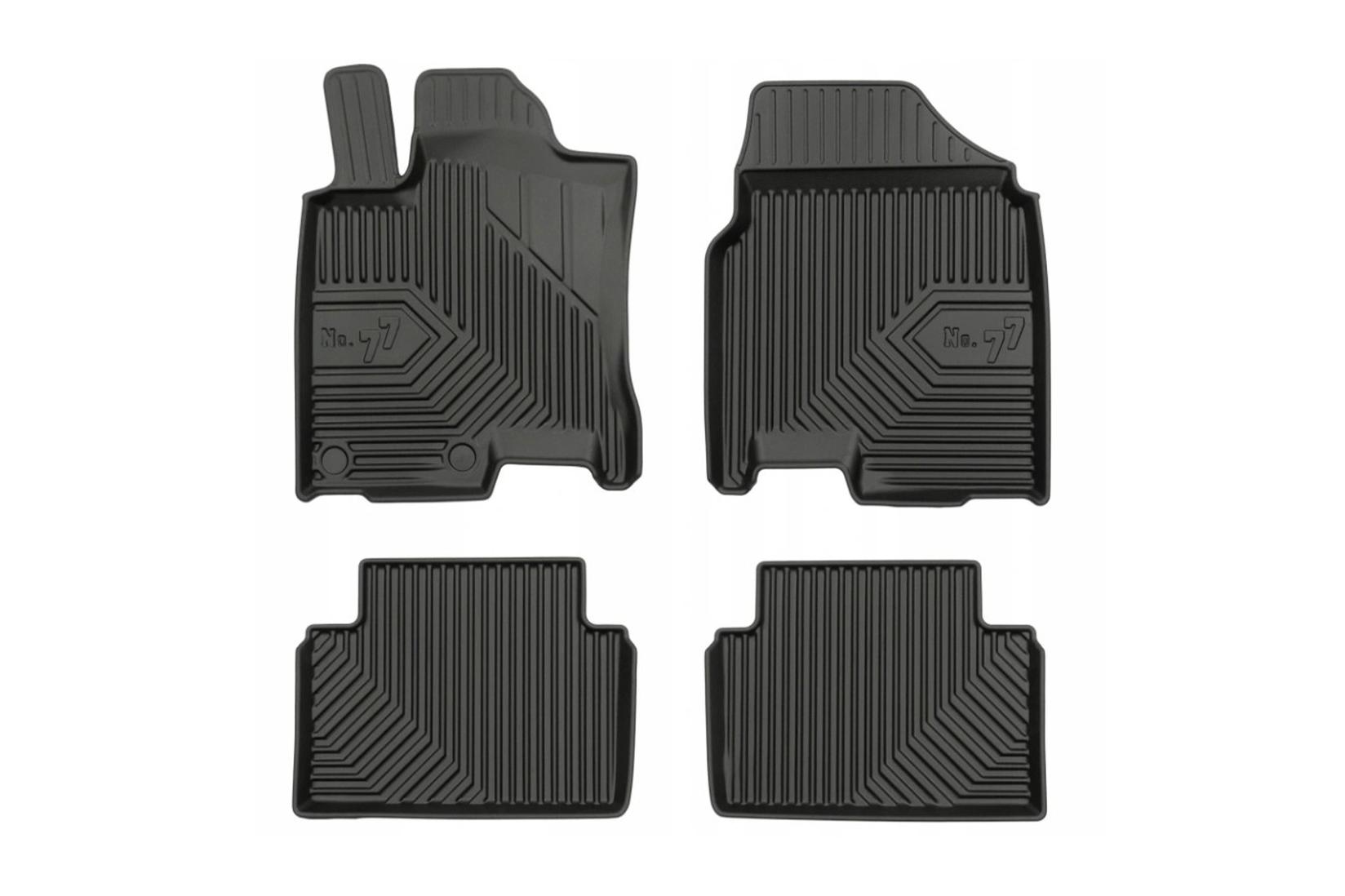 FROGUM 2.5D Гумени патосници модел 77 за Nissan Qashqai 2006-2013 4 дела црни