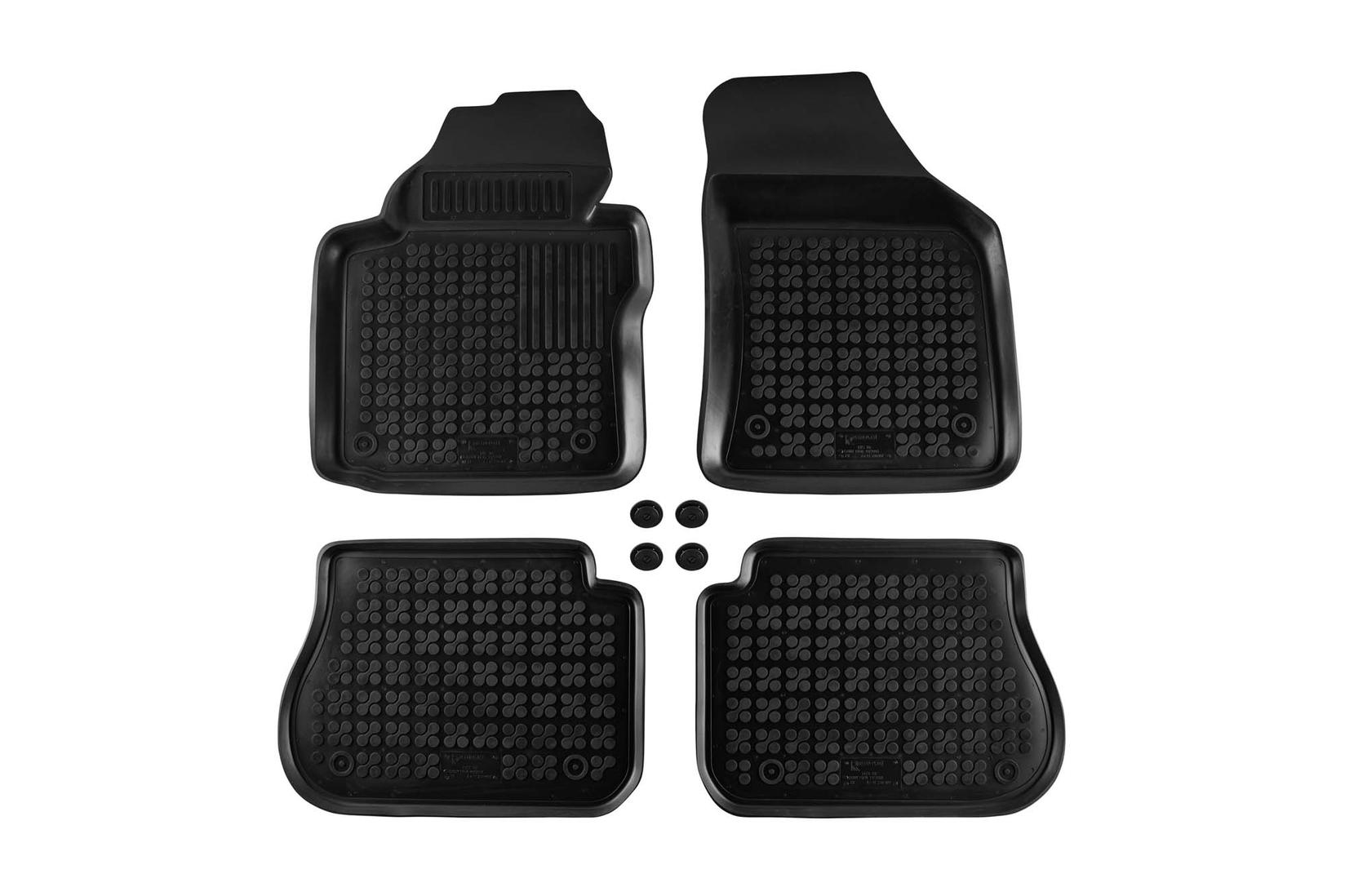 REZAW-PLAST Гумени патосници за VW Caddy 2003-2020 Caddy Maxi 2007-2020 4 дела