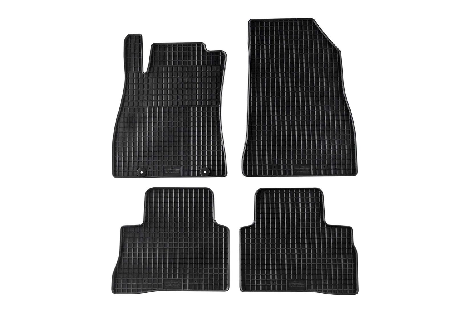 PETEX Гумени патосници за Nissan Juke 2010-2019 4 дела црни B012